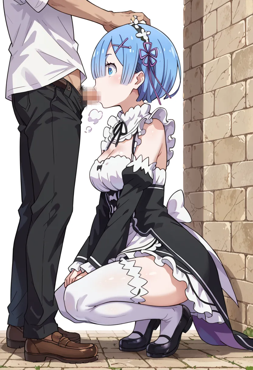 リゼロに登場するレムちゃんのエッチなAIイラスト画像400枚まとめ！(10ページ目)の15枚目の画像です。