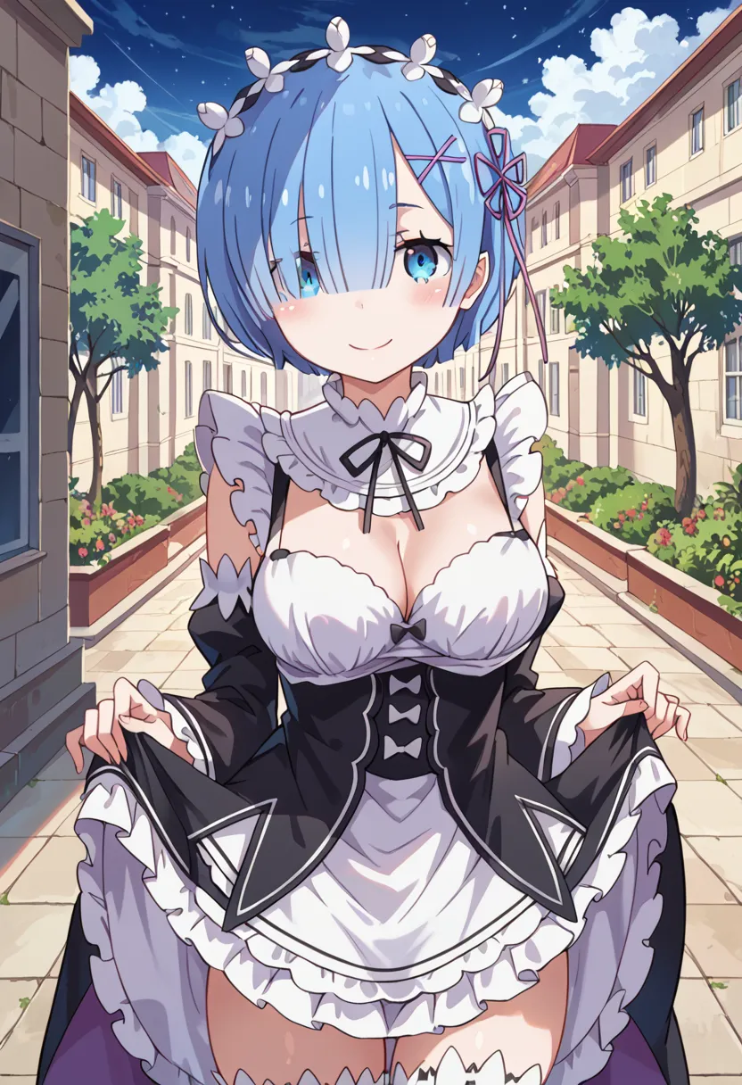 リゼロに登場するレムちゃんのエッチなAIイラスト画像400枚まとめ！(10ページ目)の19枚目の画像です。
