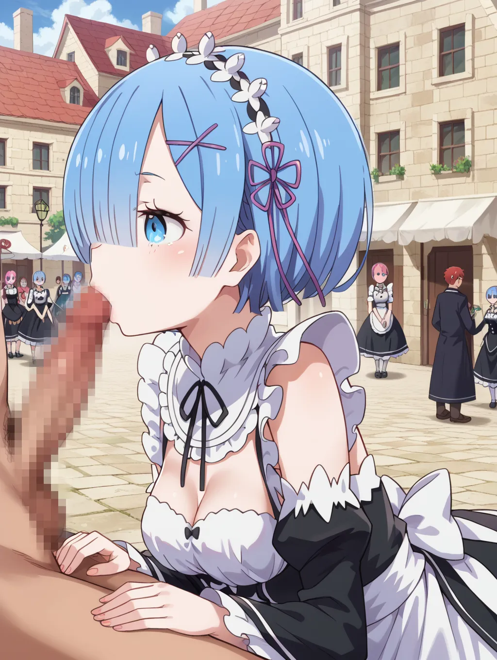 リゼロに登場するレムちゃんのエッチなAIイラスト画像400枚まとめ！(10ページ目)の20枚目の画像です。