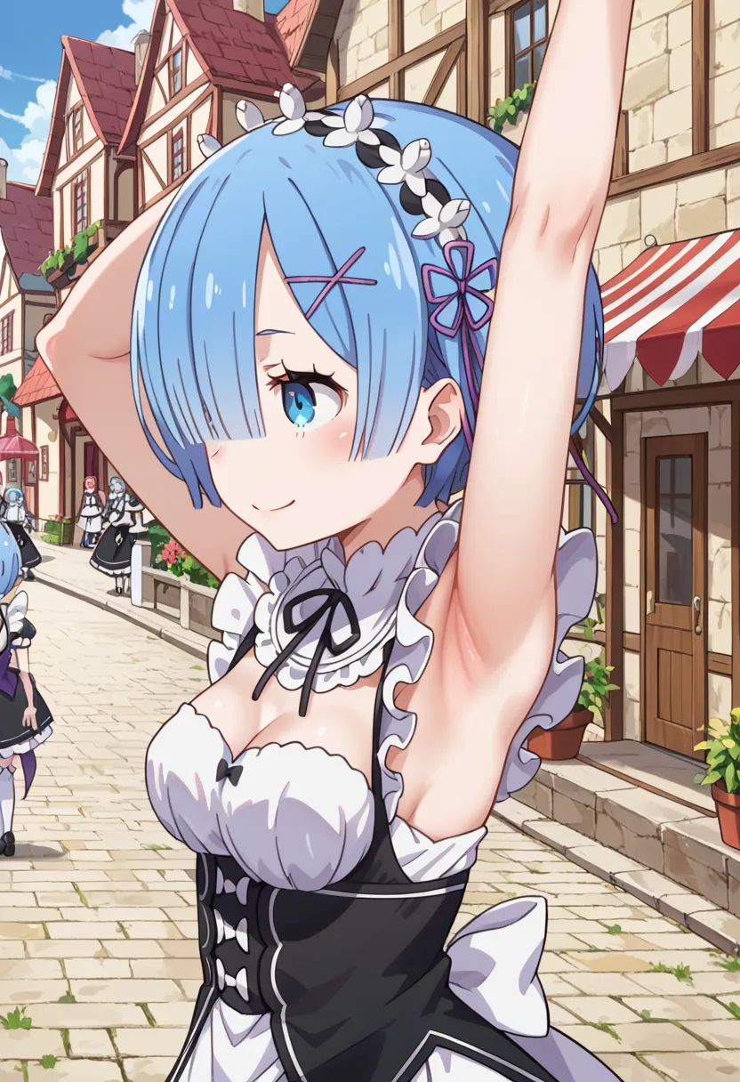 リゼロに登場するレムちゃんのエッチなAIイラスト画像400枚まとめ！(10ページ目)の21枚目の画像です。