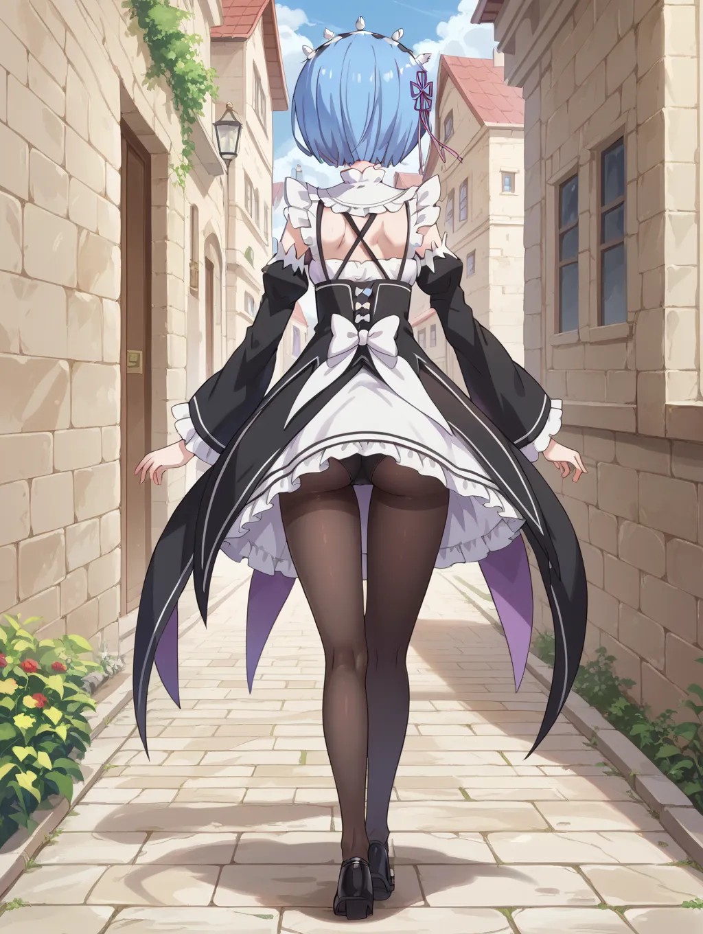 リゼロに登場するレムちゃんのエッチなAIイラスト画像400枚まとめ！(10ページ目)の29枚目の画像です。