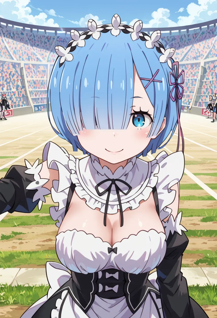 リゼロに登場するレムちゃんのエッチなAIイラスト画像400枚まとめ！の3枚目の画像です。