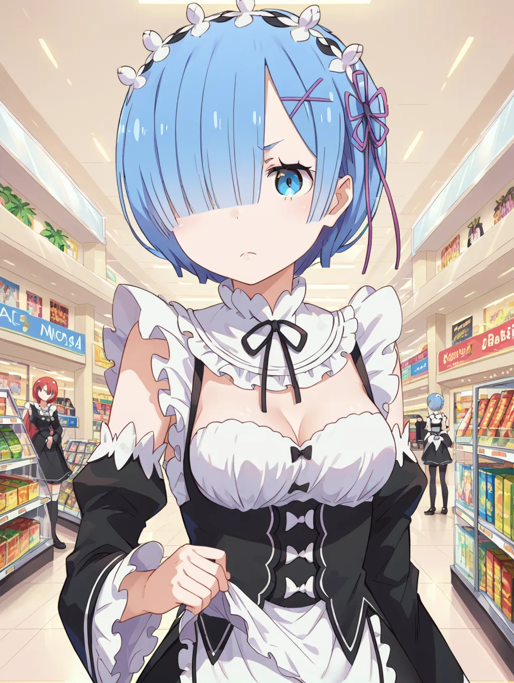 リゼロに登場するレムちゃんのエッチなAIイラスト画像400枚まとめ！(10ページ目)の33枚目の画像です。