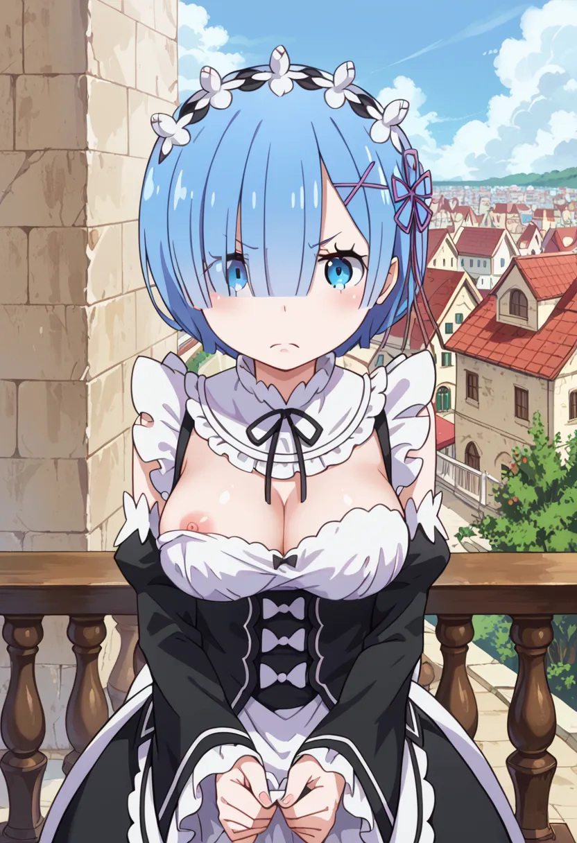 リゼロに登場するレムちゃんのエッチなAIイラスト画像400枚まとめ！(10ページ目)の38枚目の画像です。