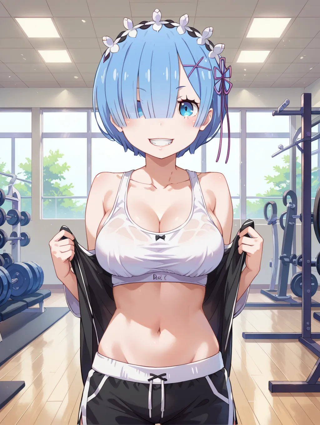 リゼロに登場するレムちゃんのエッチなAIイラスト画像400枚まとめ！(3ページ目)の11枚目の画像です。