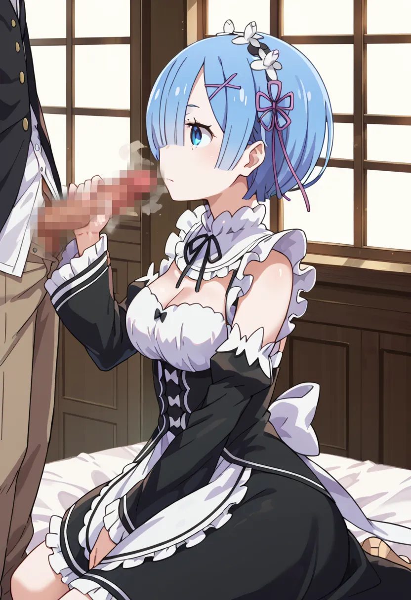 リゼロに登場するレムちゃんのエッチなAIイラスト画像400枚まとめ！(3ページ目)の12枚目の画像です。