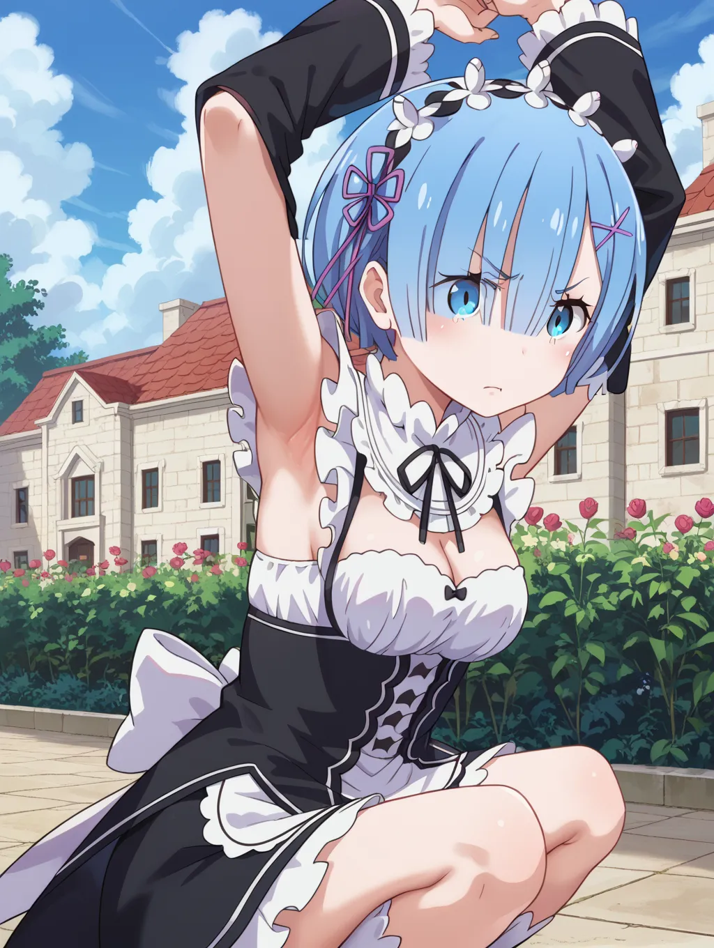 リゼロに登場するレムちゃんのエッチなAIイラスト画像400枚まとめ！(3ページ目)の31枚目の画像です。