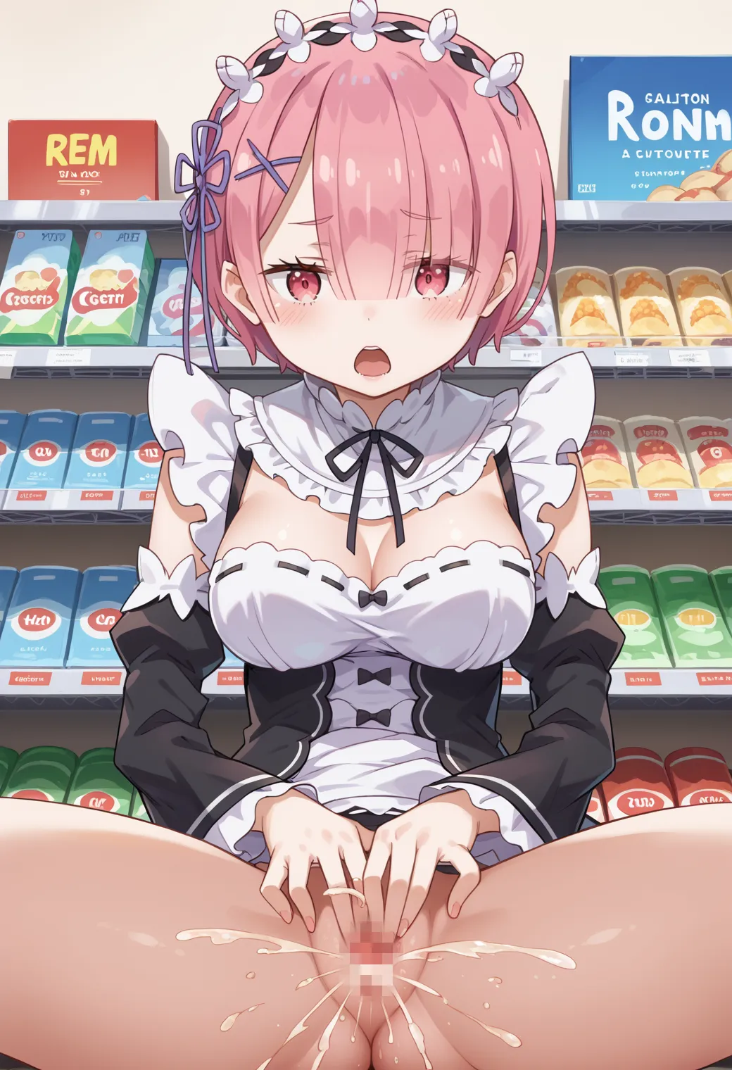 リゼロに登場するラムちゃんのエッチなAIイラスト画像340枚まとめ！(6ページ目) 40 image