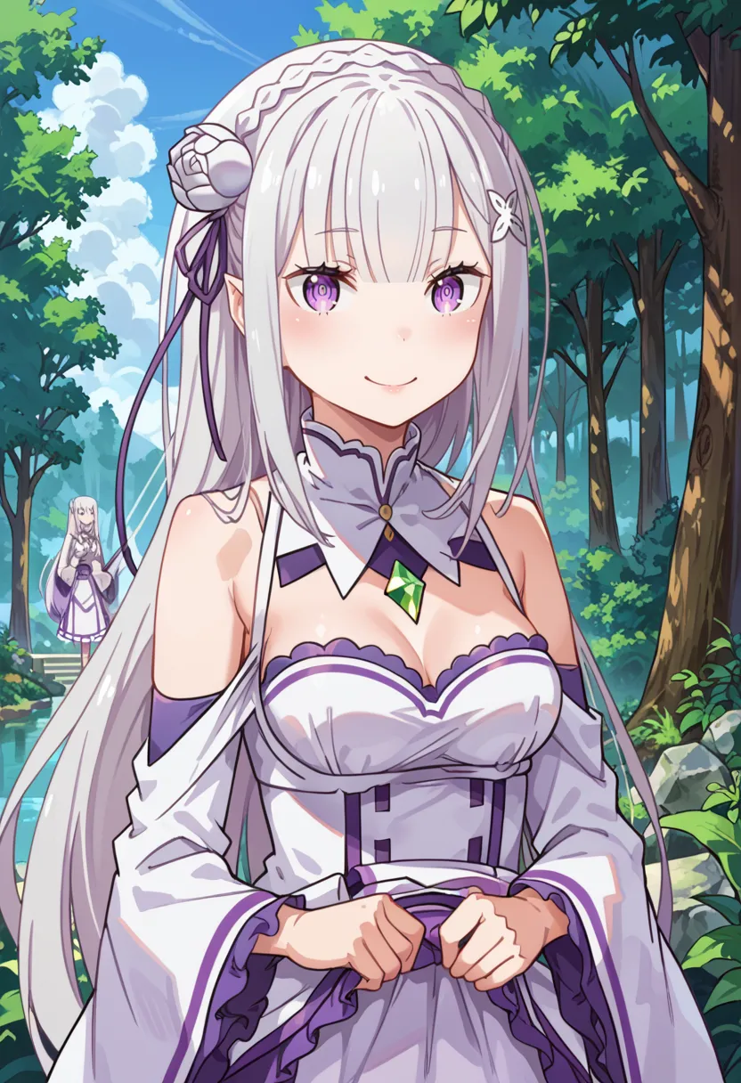 リゼロに登場するエミリアちゃんのエッチなAIイラスト画像320枚まとめ！(7ページ目)の28枚目の画像です。