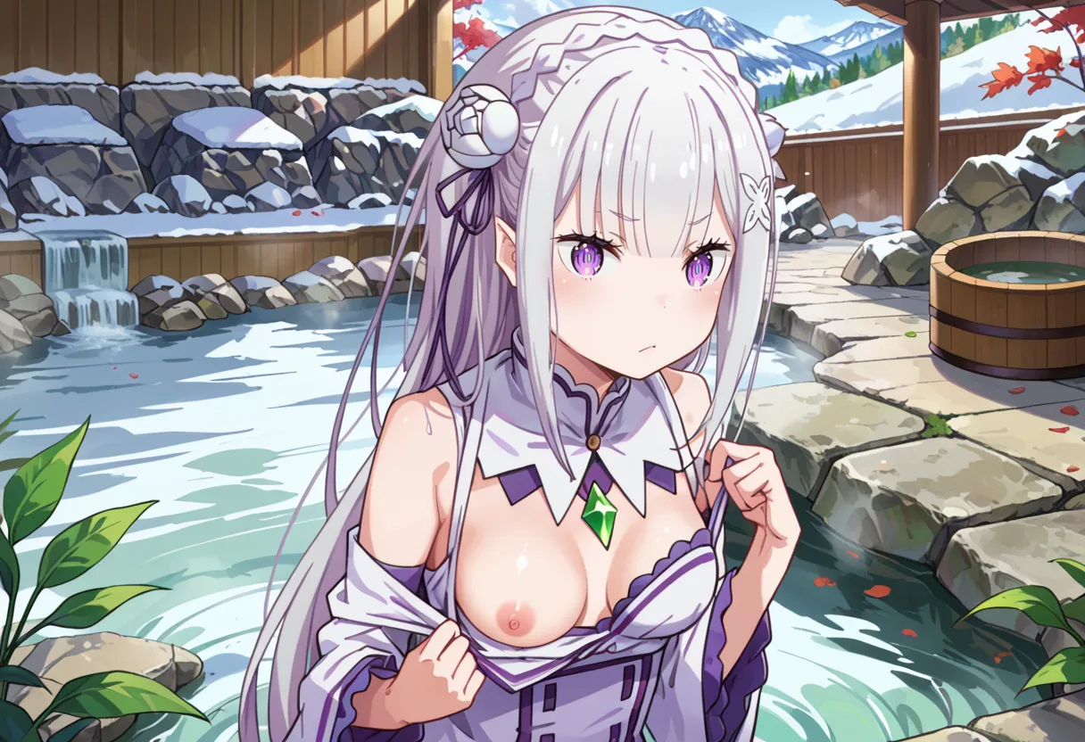 リゼロに登場するエミリアちゃんのエッチなAIイラスト画像320枚まとめ！の29枚目の画像です。
