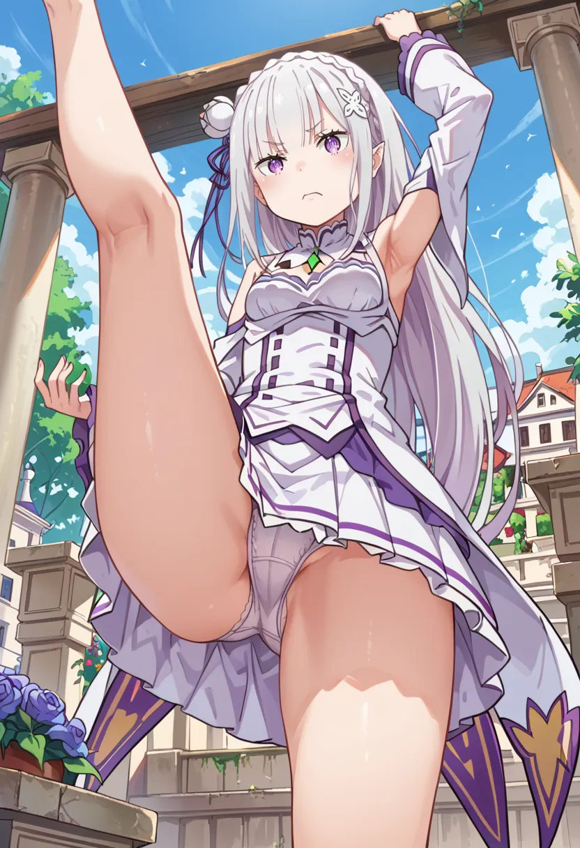 リゼロに登場するエミリアちゃんのエッチなAIイラスト画像320枚まとめ！(8ページ目)の27枚目の画像です。