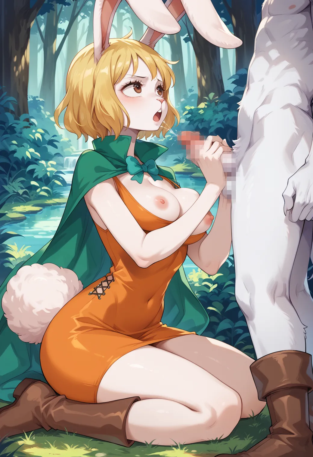 性癖を破壊するエロさ？！ワンピースに登場するキャロットちゃんAIエロ画像440枚まとめ！(6ページ目)の5枚目の画像です。