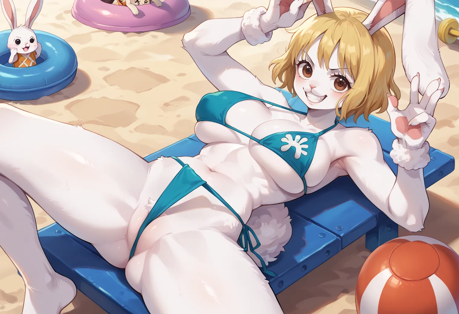 性癖を破壊するエロさ？！ワンピースに登場するキャロットちゃんAIエロ画像440枚まとめ！の2枚目の画像です。
