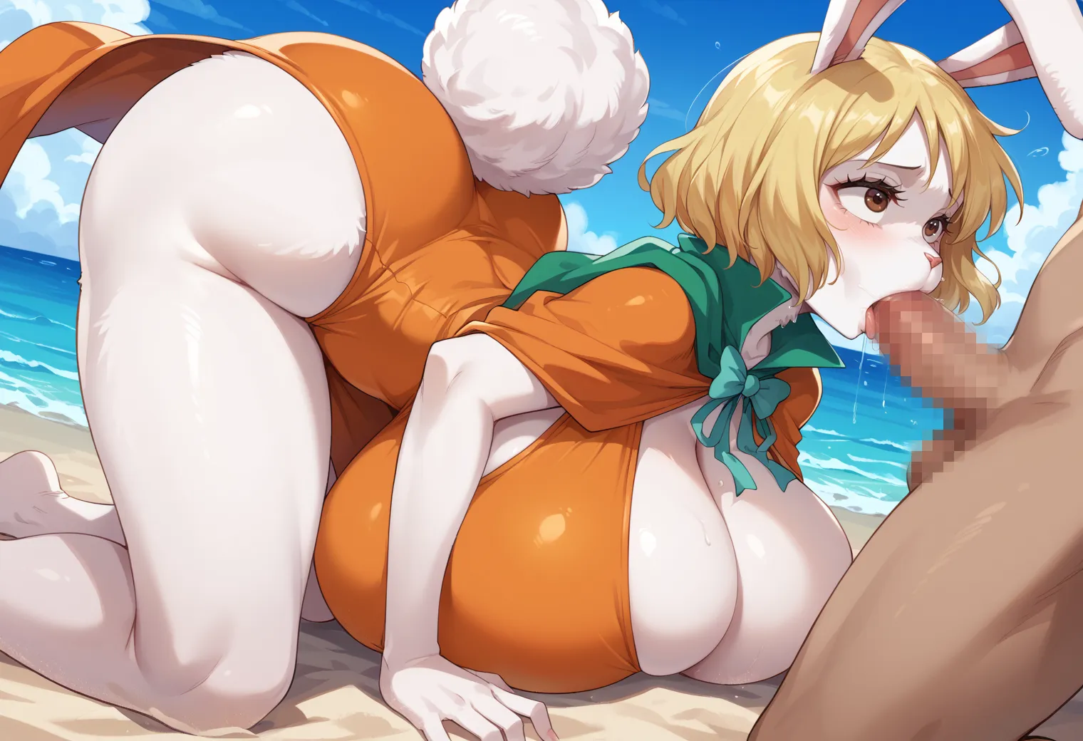 性癖を破壊するエロさ？！ワンピースに登場するキャロットちゃんAIエロ画像440枚まとめ！(10ページ目)の17枚目の画像です。