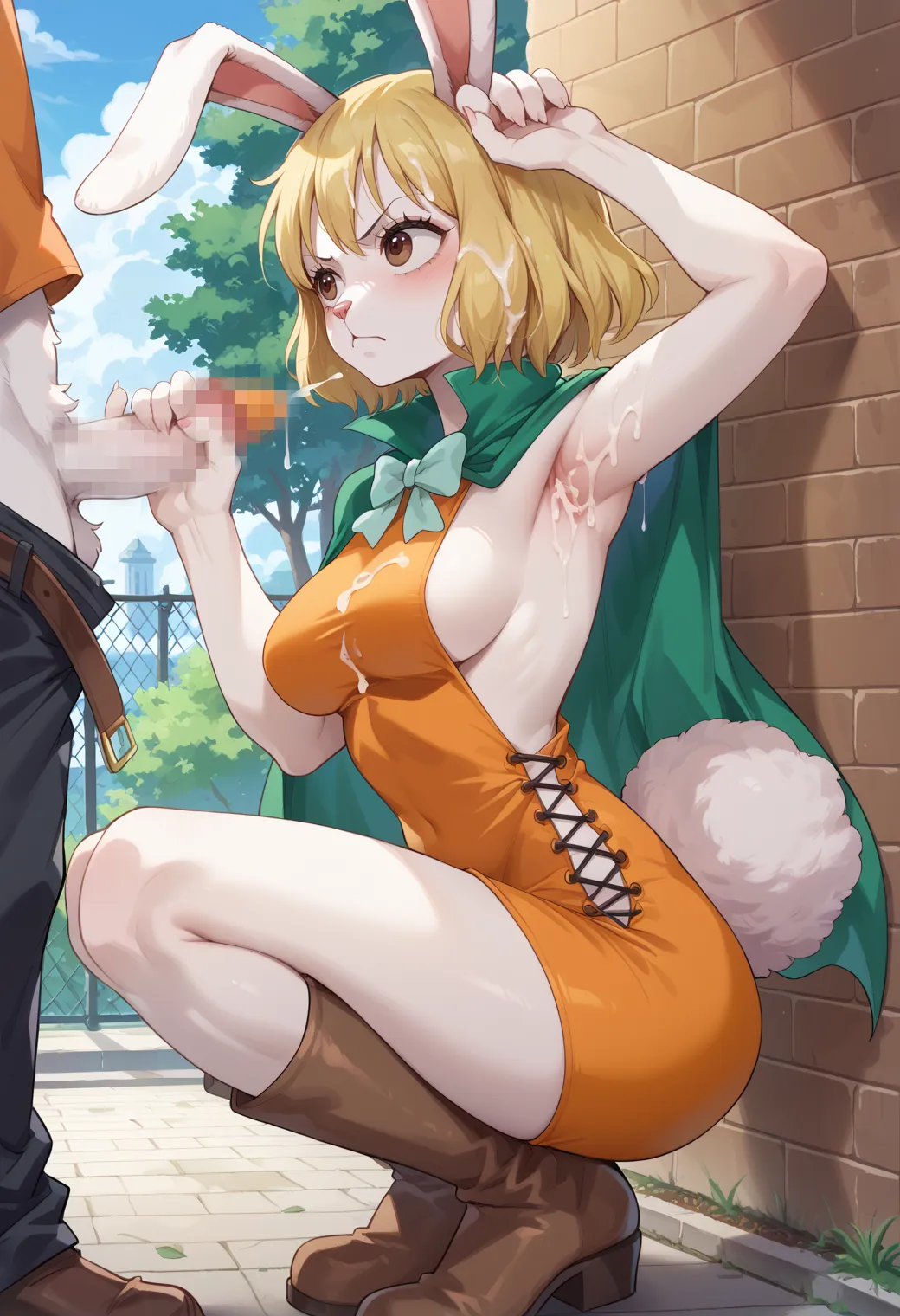 性癖を破壊するエロさ？！ワンピースに登場するキャロットちゃんAIエロ画像440枚まとめ！の35枚目の画像です。