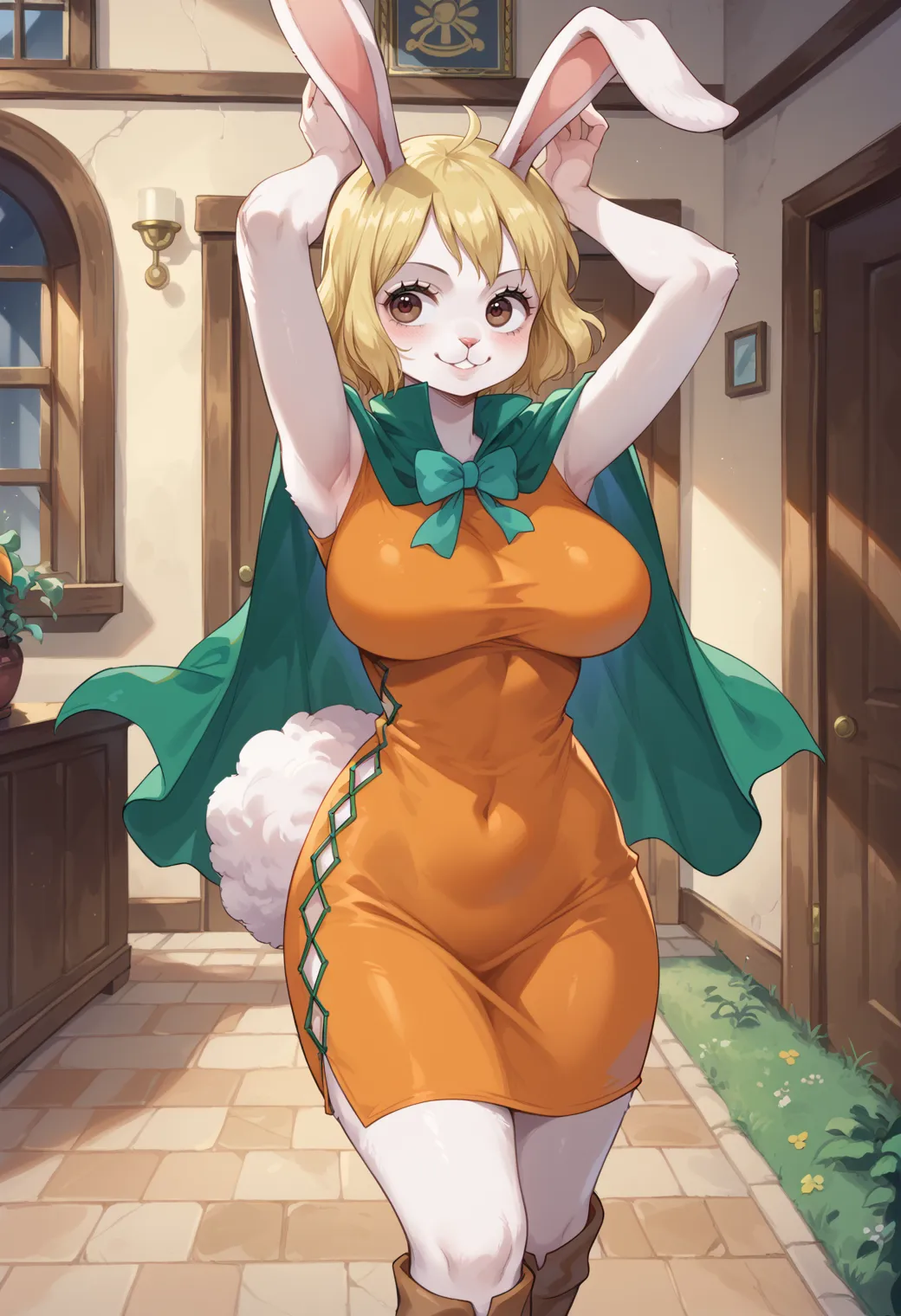 性癖を破壊するエロさ？！ワンピースに登場するキャロットちゃんAIエロ画像440枚まとめ！(11ページ目)の17枚目の画像です。