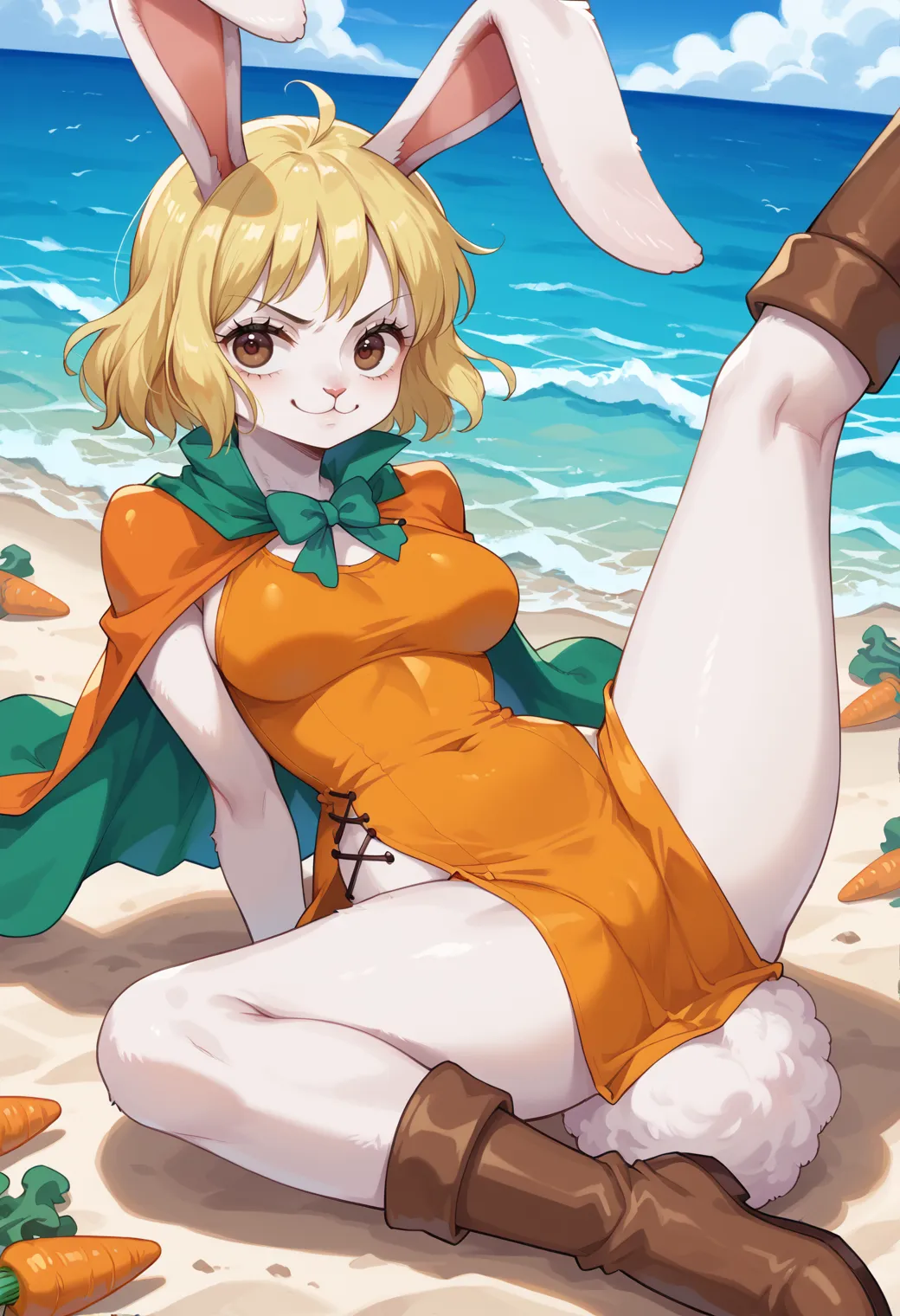 性癖を破壊するエロさ？！ワンピースに登場するキャロットちゃんAIエロ画像440枚まとめ！(3ページ目)の13枚目の画像です。