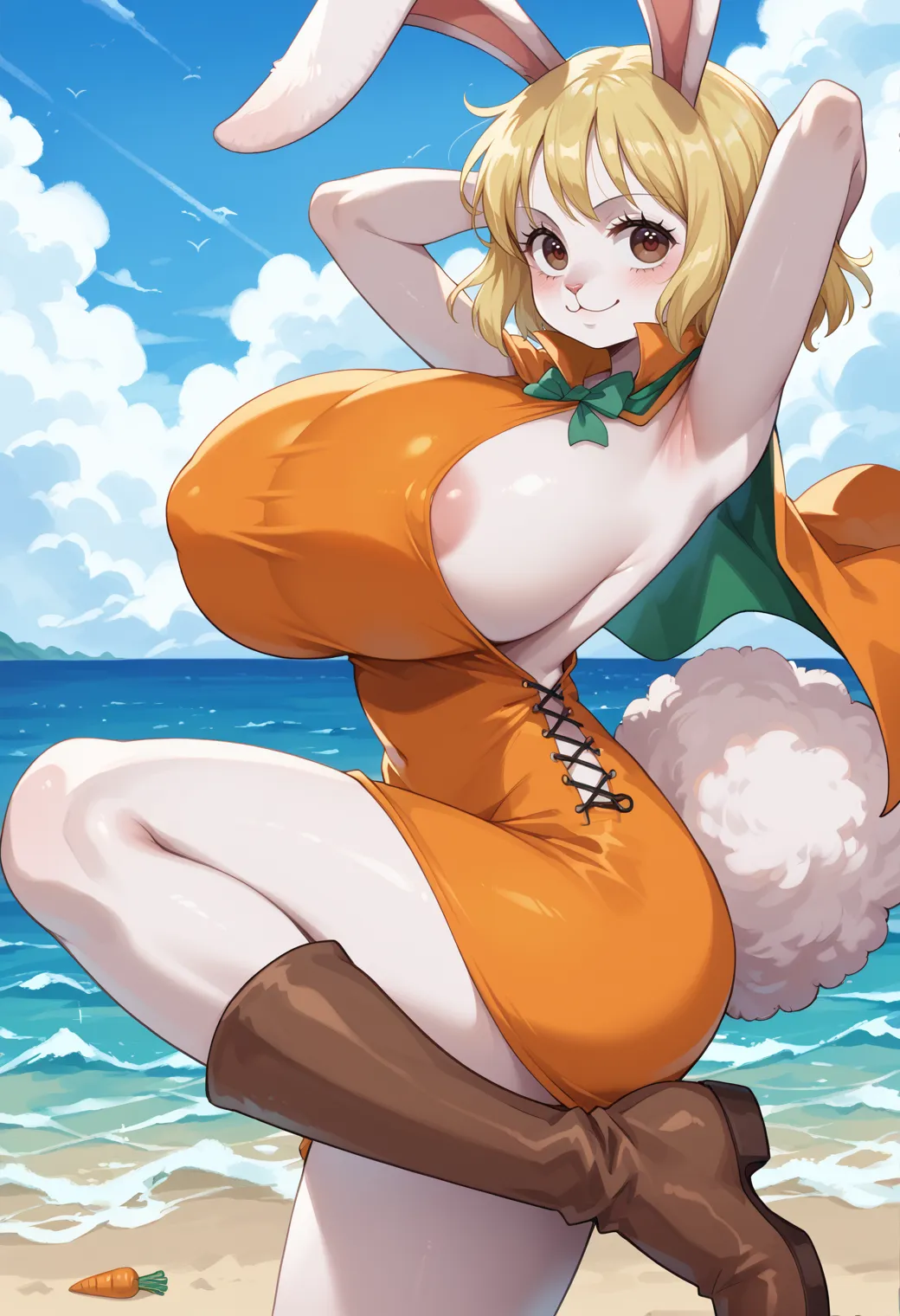 性癖を破壊するエロさ？！ワンピースに登場するキャロットちゃんAIエロ画像440枚まとめ！(3ページ目)の34枚目の画像です。