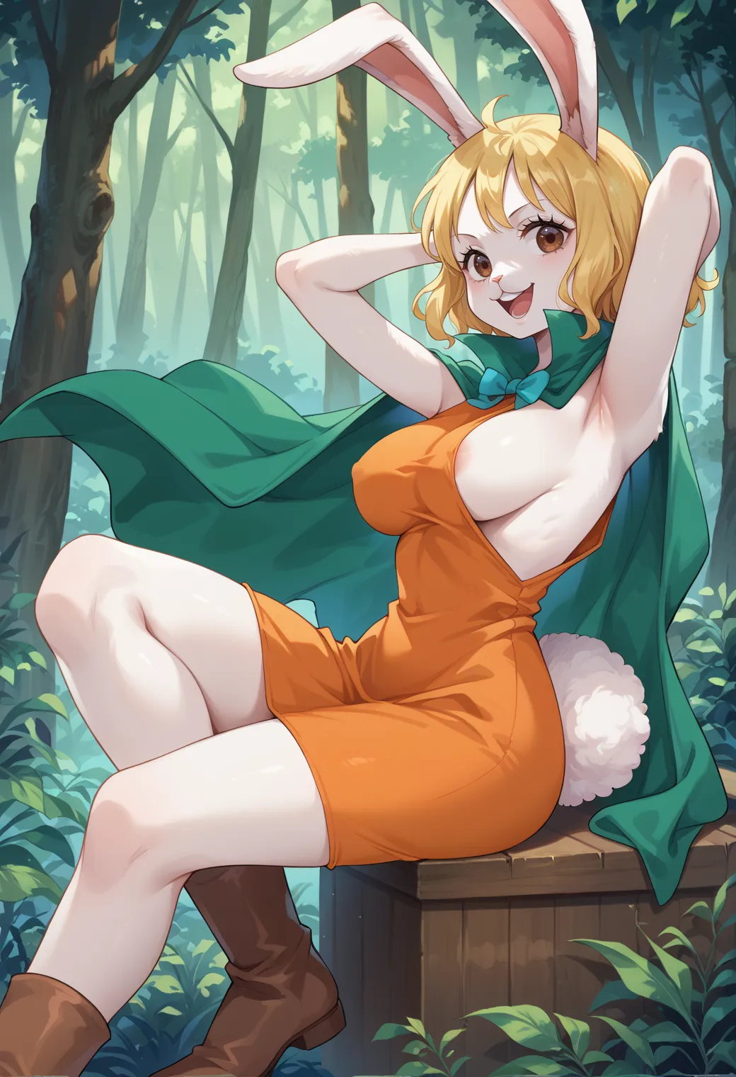 性癖を破壊するエロさ？！ワンピースに登場するキャロットちゃんAIエロ画像440枚まとめ！(5ページ目)の11枚目の画像です。