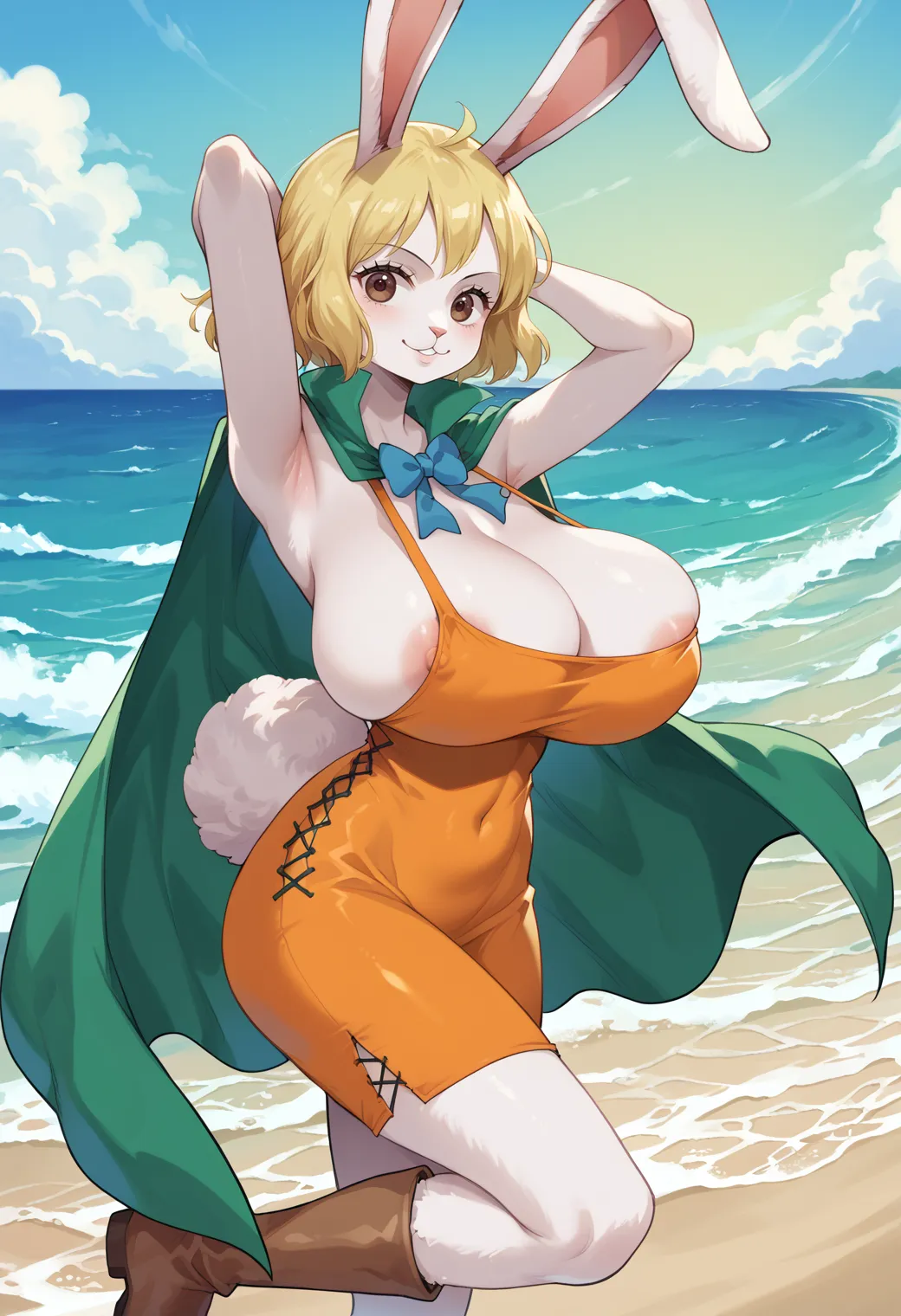 性癖を破壊するエロさ？！ワンピースに登場するキャロットちゃんAIエロ画像440枚まとめ！(5ページ目)の17枚目の画像です。