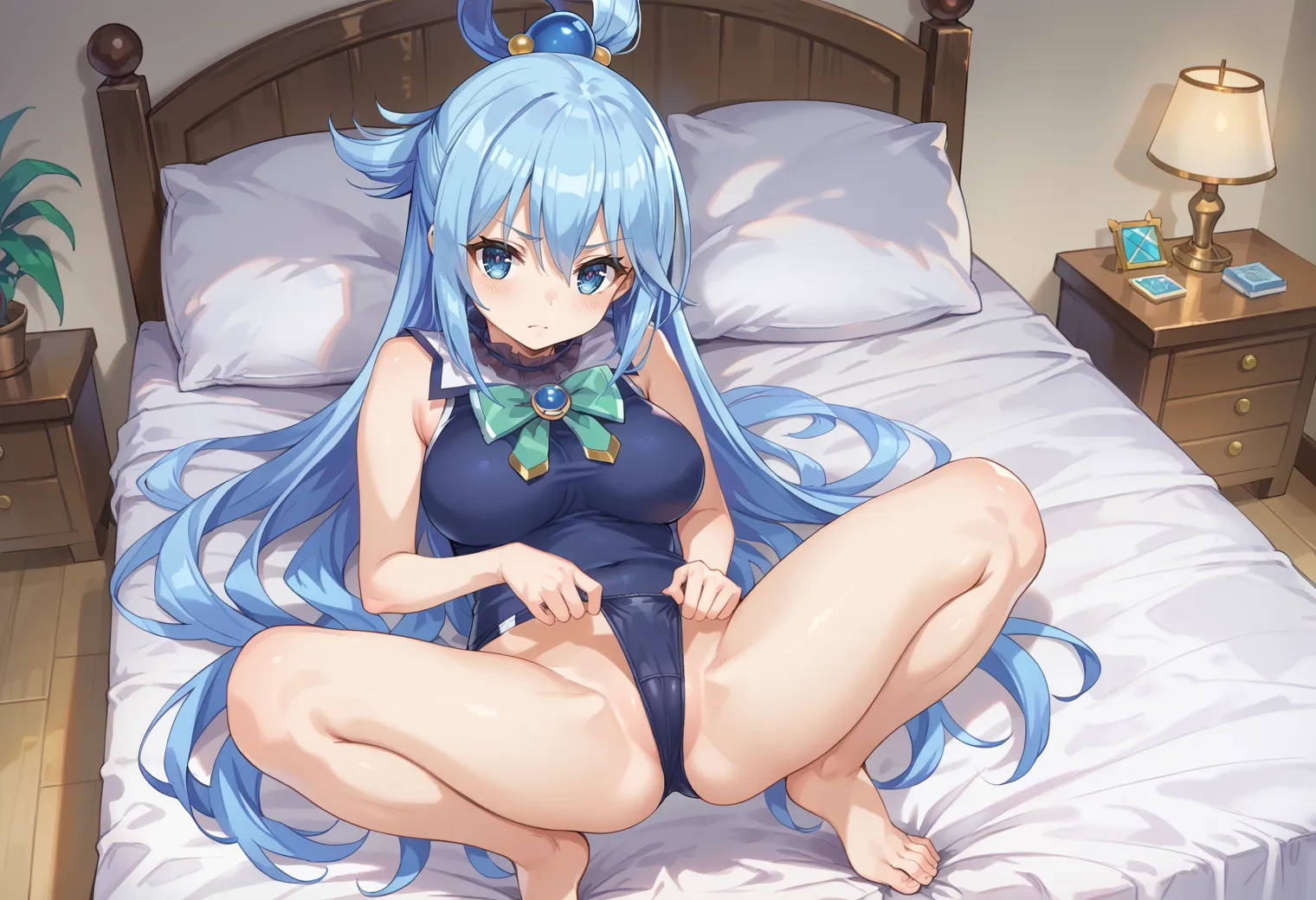 このすばに登場する駄女神なアクアちゃんのエッチなAIイラストエロ画像432枚まとめ！(2ページ目)の37枚目の画像です。