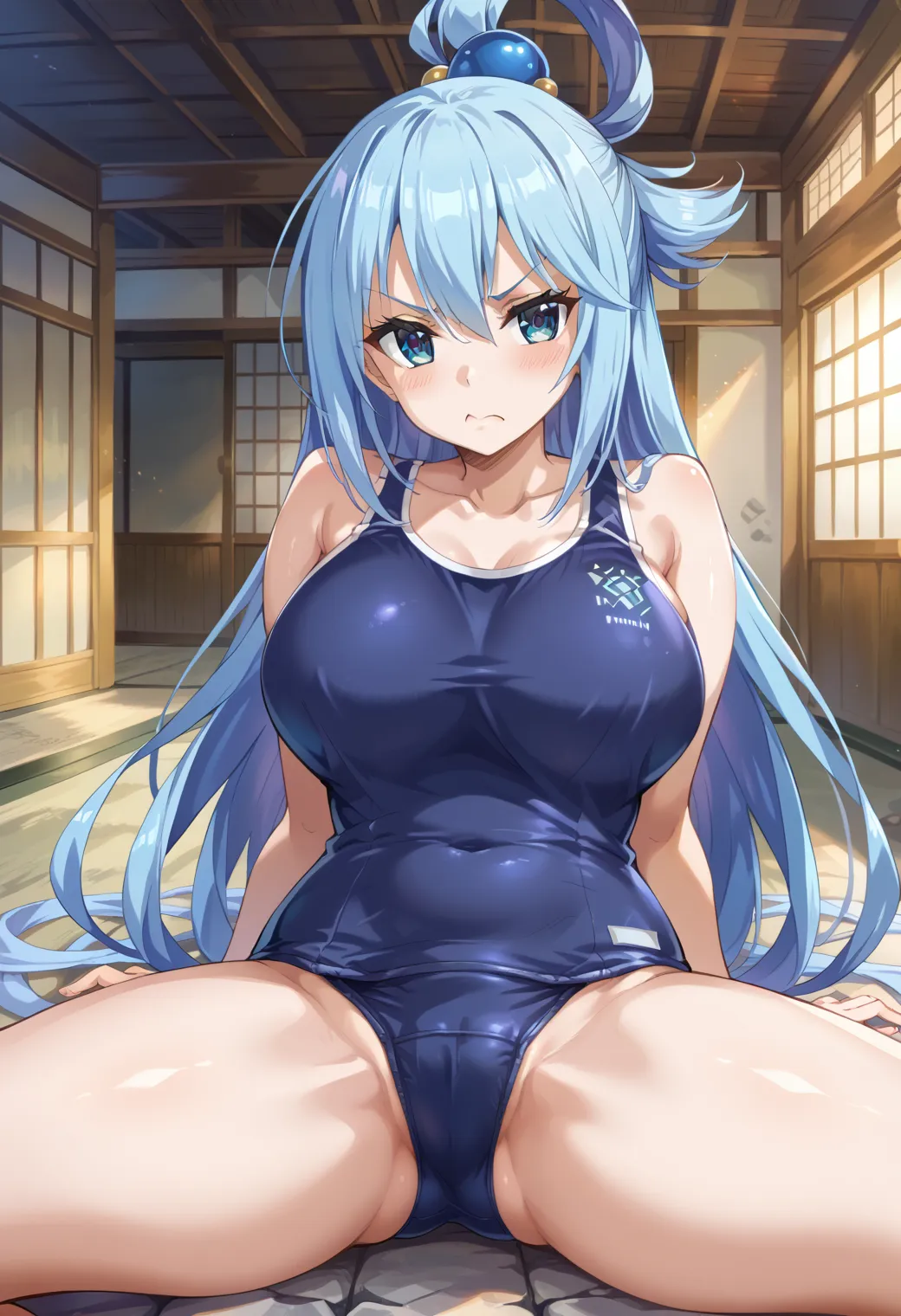 このすばに登場する駄女神なアクアちゃんのエッチなAIイラストエロ画像432枚まとめ！(5ページ目)の3枚目の画像です。
