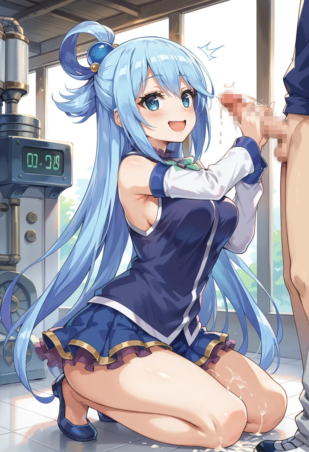 このすばに登場する駄女神なアクアちゃんのエッチなAIイラストエロ画像432枚まとめ！(5ページ目)の14枚目の画像です。
