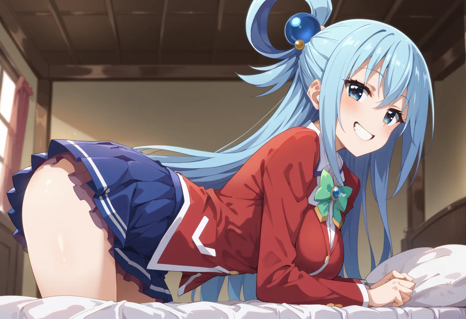 このすばに登場する駄女神なアクアちゃんのエッチなAIイラストエロ画像432枚まとめ！(5ページ目)の30枚目の画像です。