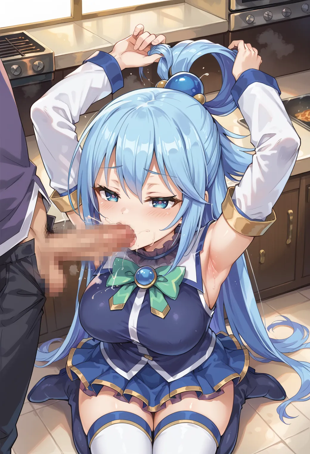 このすばに登場する駄女神なアクアちゃんのエッチなAIイラストエロ画像432枚まとめ！(2ページ目)の21枚目の画像です。