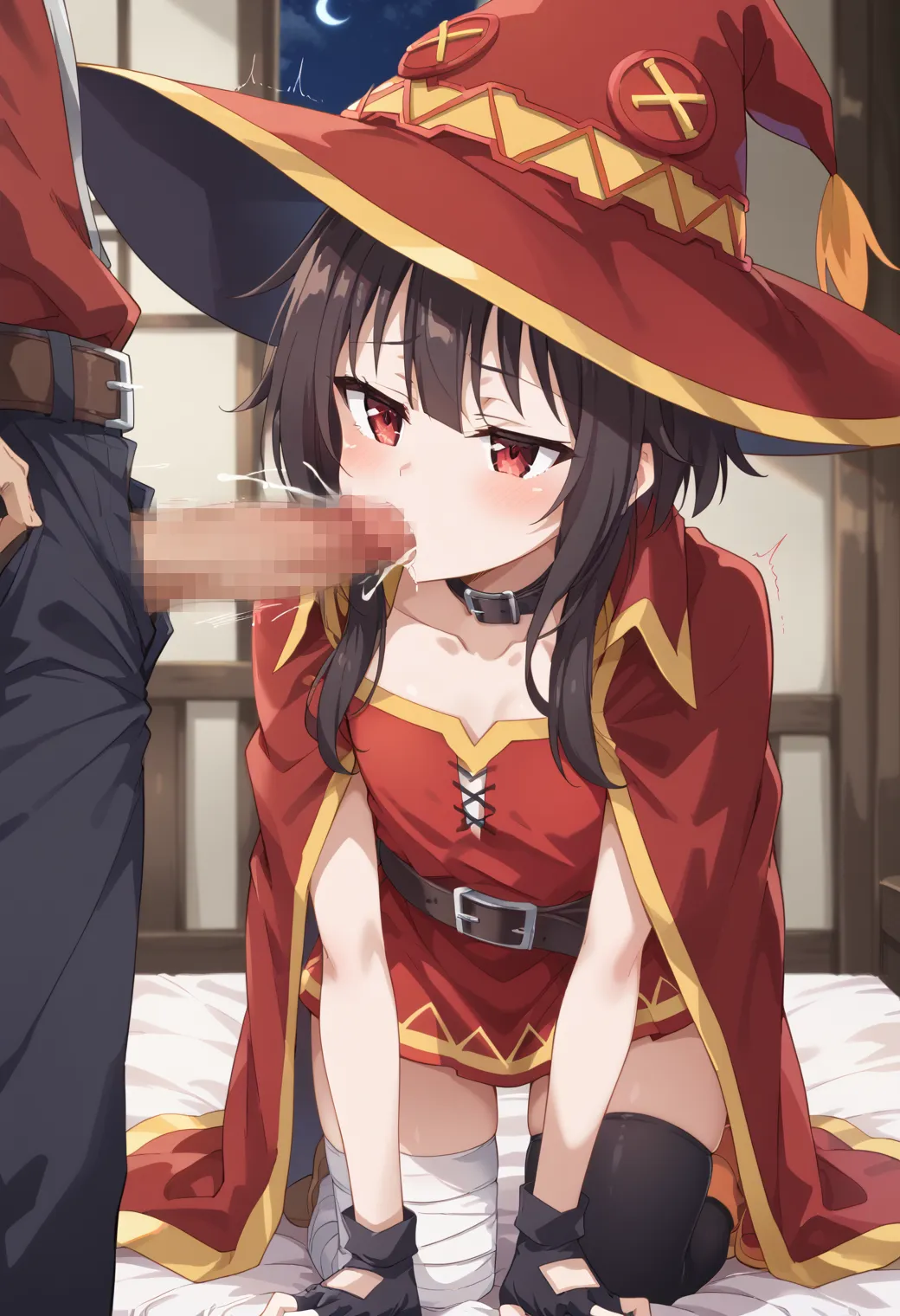 このすばに登場する爆裂ロリ魔法少女なめぐみんちゃんのエッチなAIイラストエロ画像354枚まとめ！(5ページ目)の29枚目の画像です。