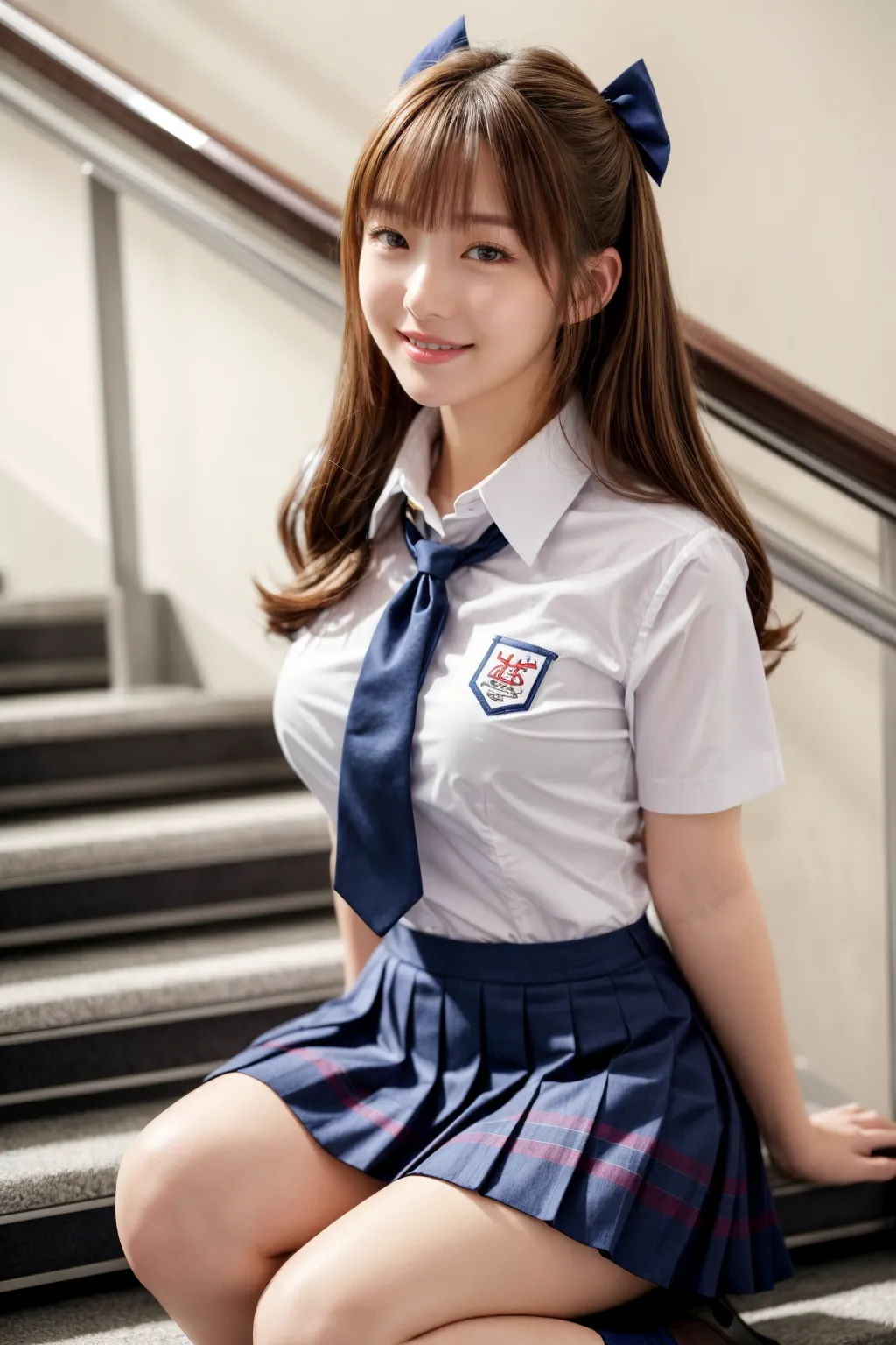 セーラーや学生服を着ている美少女女子校生がエッチなポーズをしてくれるAIエロ画像310枚まとめ！(3ページ目) 9번째 이미지입니다.