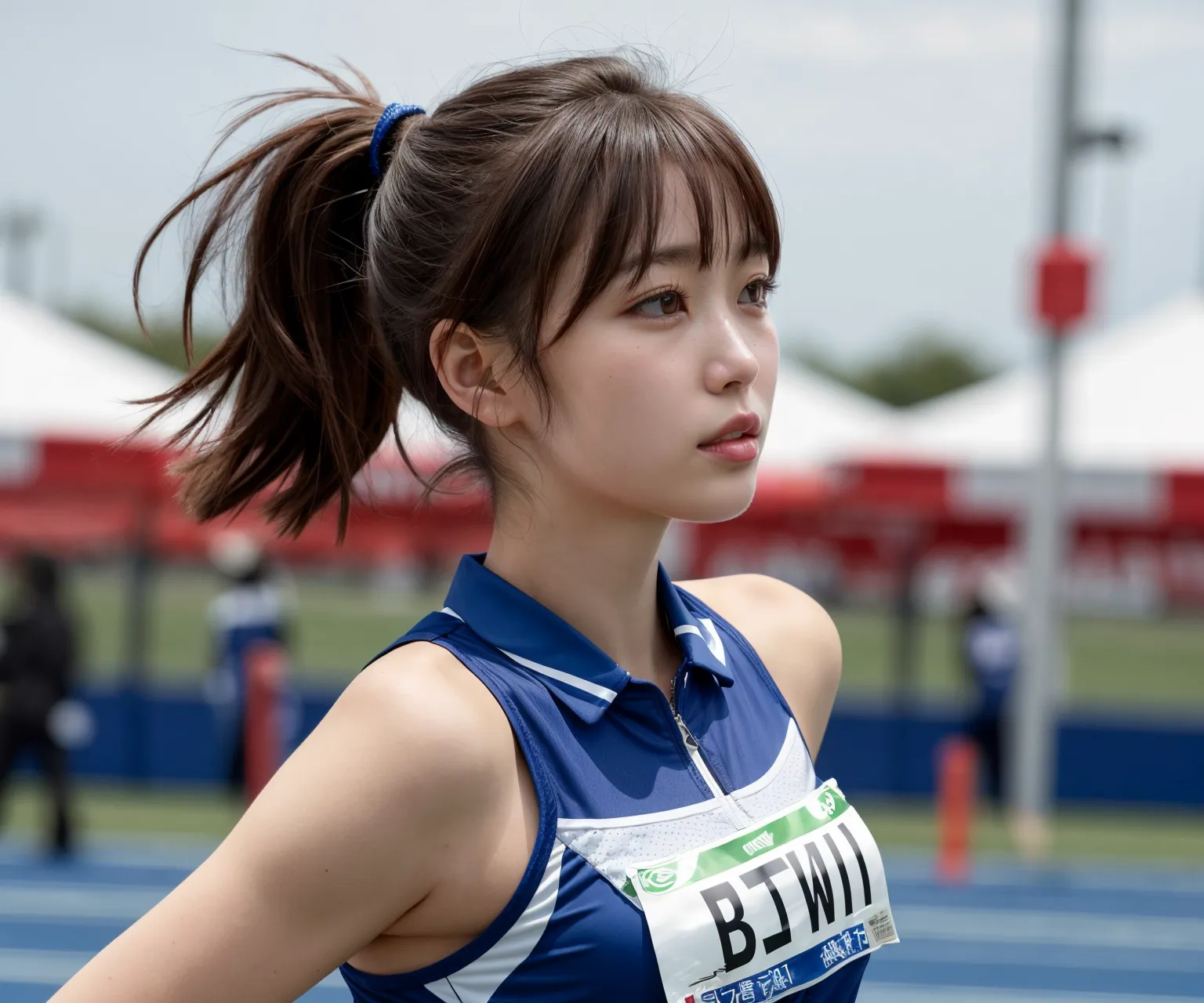トラック上でエッチなスレンダー美少女たちを激写？！してみた感じのAIエロ画像328枚まとめ！(5ページ目) 39 image