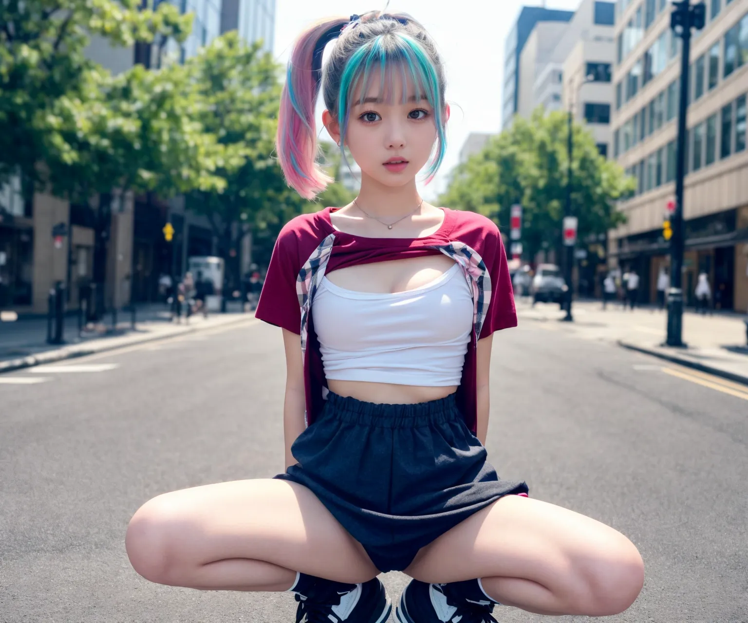 今話題の生成AIで可愛い美少女に服を着させると裸よりエロい？！と話題にｗｗｗ（画像320枚）の11枚目の画像です。