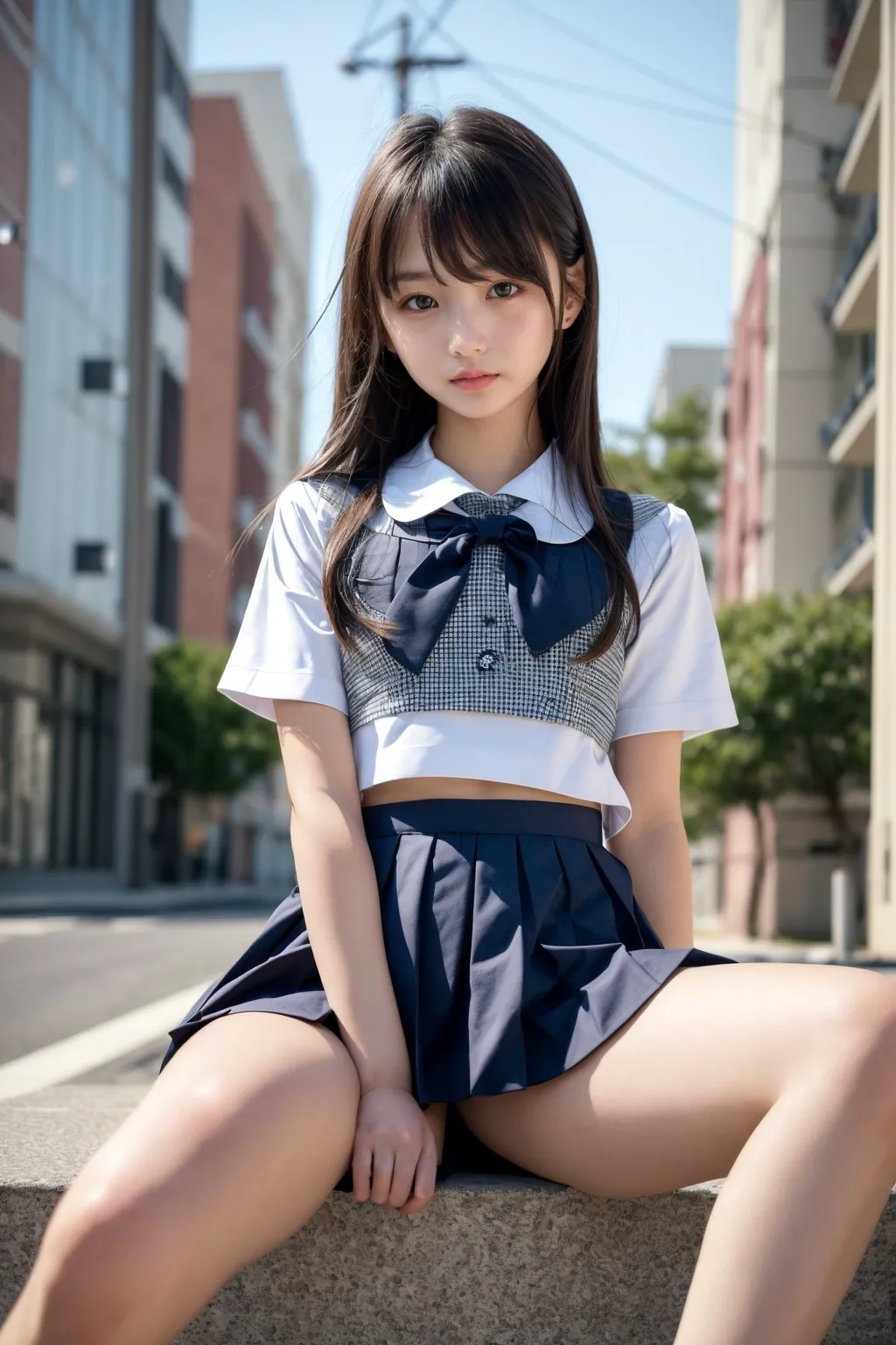 今話題の生成AIで可愛い美少女に服を着させると裸よりエロい？！と話題にｗｗｗ（画像320枚）の39枚目の画像です。