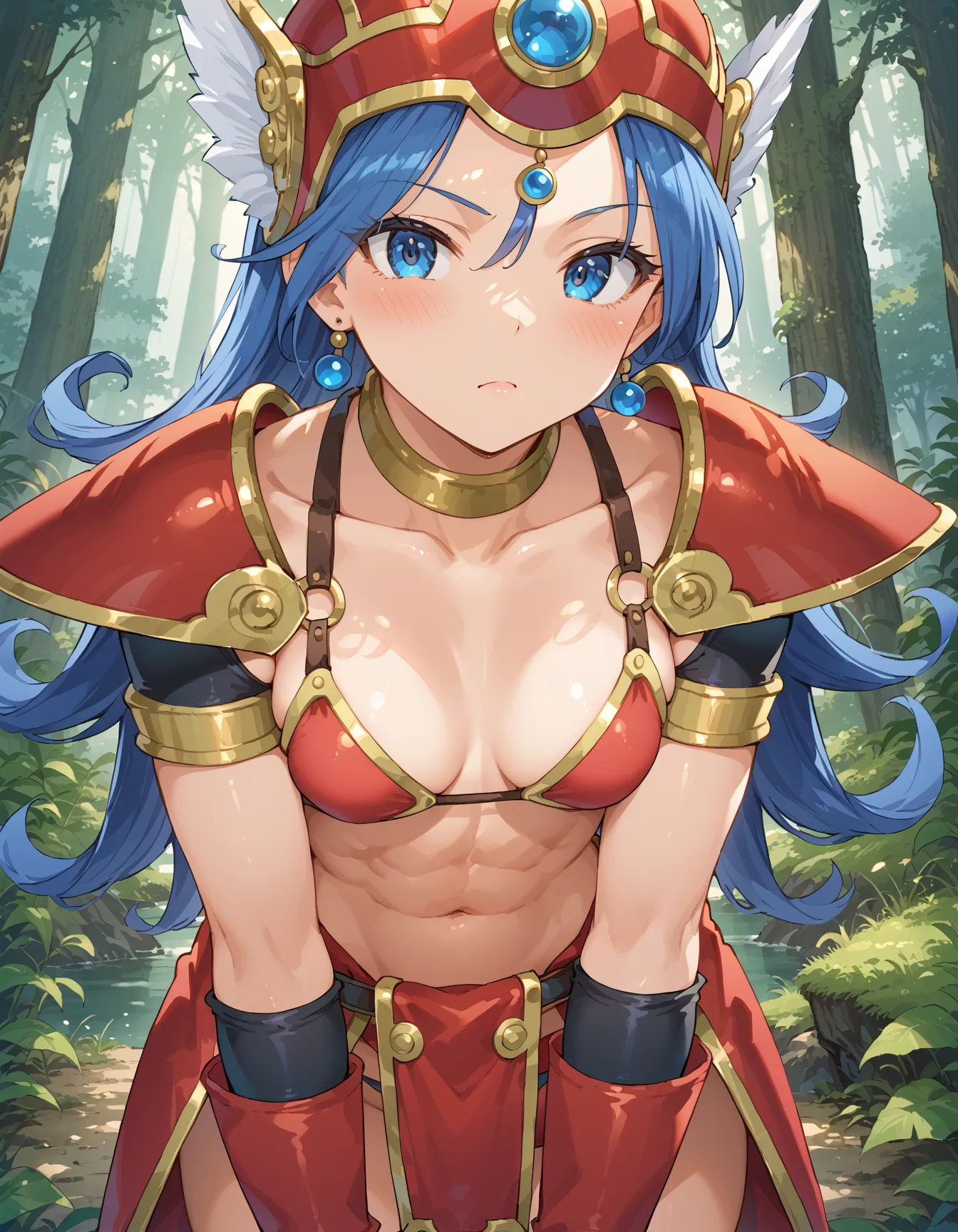 【女戦士エロ画像】ドラゴンクエスト3に登場するせんしちゃんのAIイラストエロ画像422枚まとめ！(7ページ目)_次ページのエロ画像