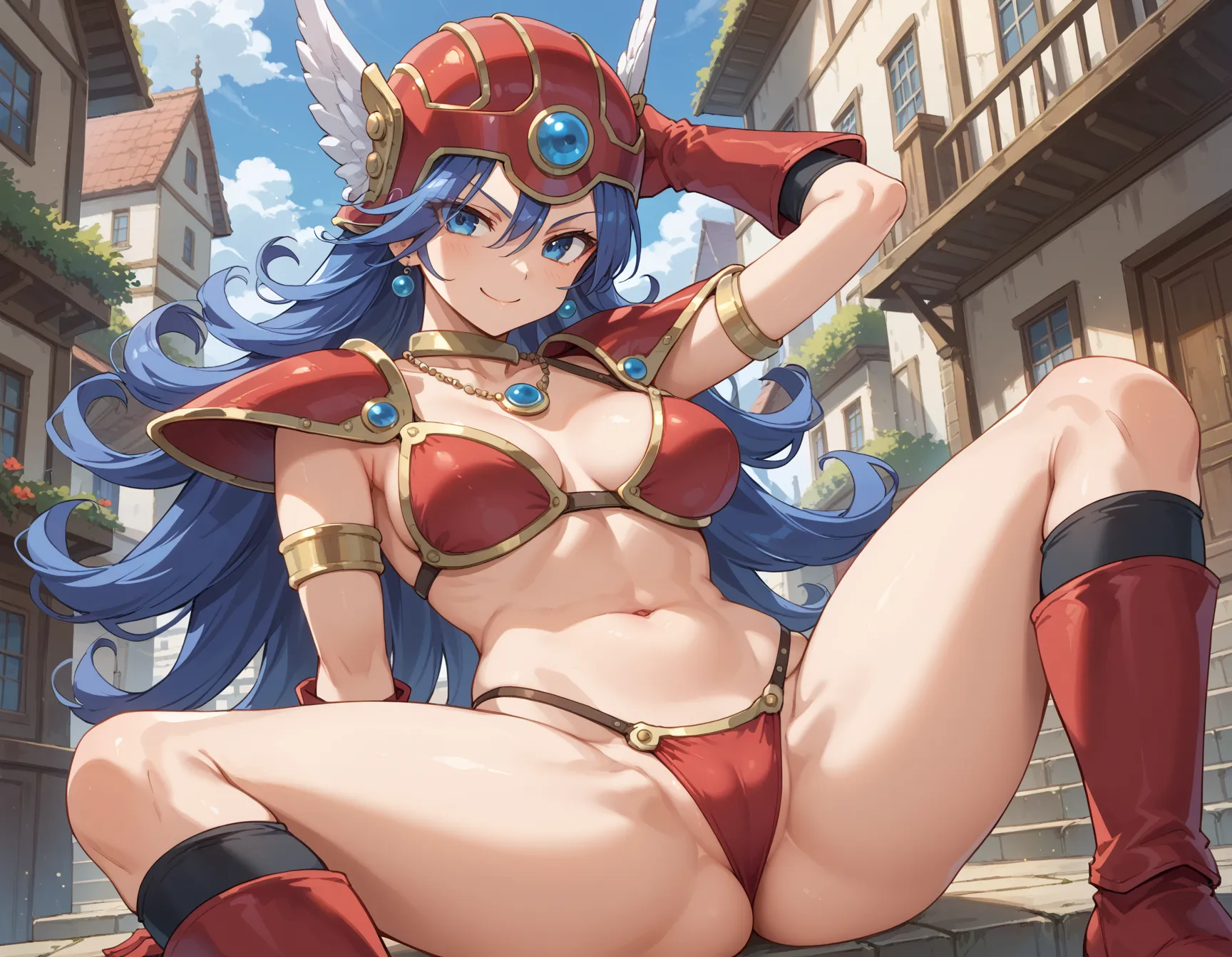 ドラゴンクエスト3に登場するせんしちゃんのAIイラストエロ画像422枚まとめ！(8ページ目)の39枚目の画像です。