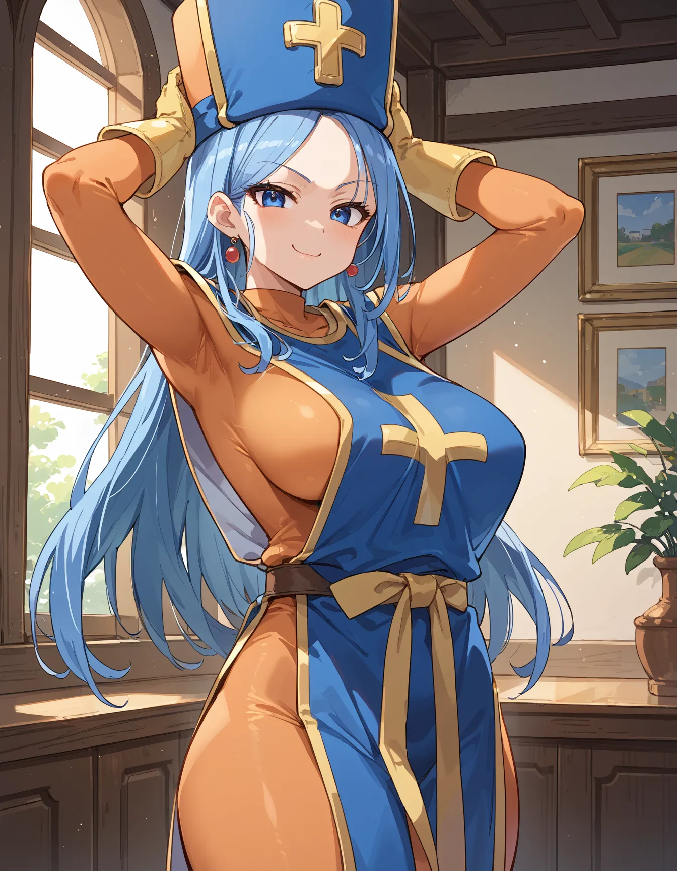 ドラゴンクエスト3に登場するそうりょちゃんのAIイラストエロ画像360枚まとめ！(8ページ目) 7枚目の画像です。