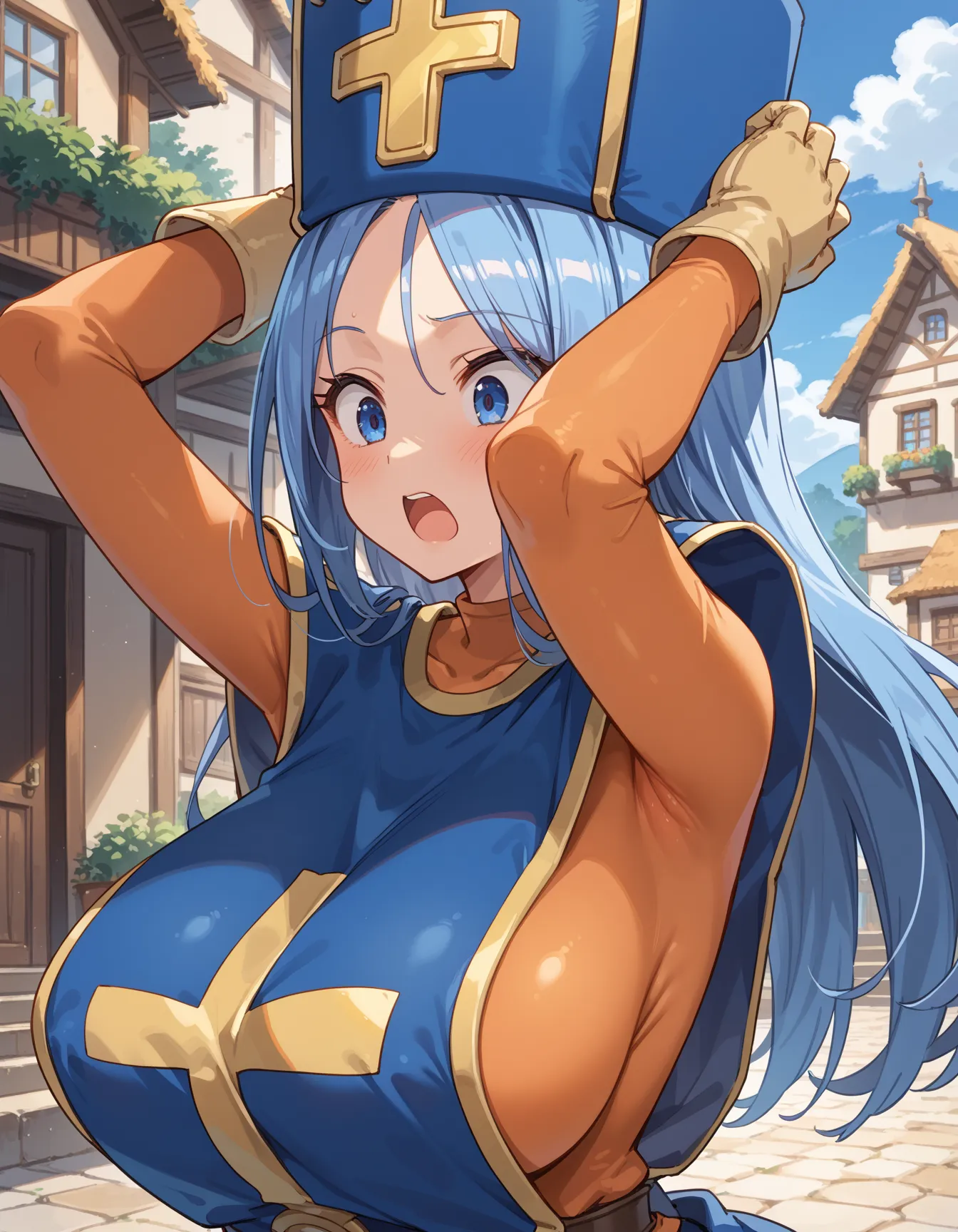 ドラゴンクエスト3に登場するそうりょちゃんのAIイラストエロ画像360枚まとめ！(9ページ目) 9枚目の画像です。