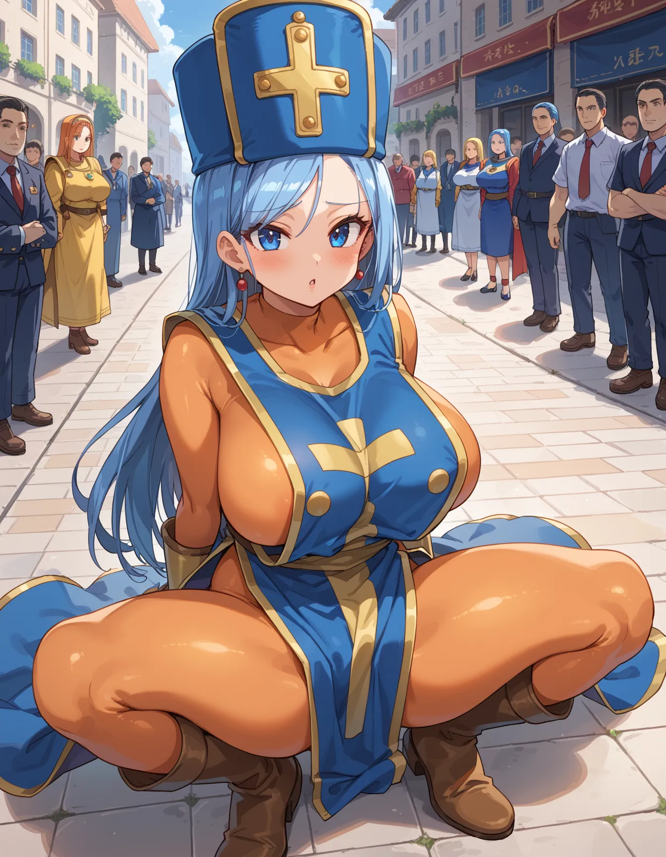 ドラゴンクエスト3に登場するそうりょちゃんのAIイラストエロ画像360枚まとめ！(3ページ目) 10枚目の画像です。