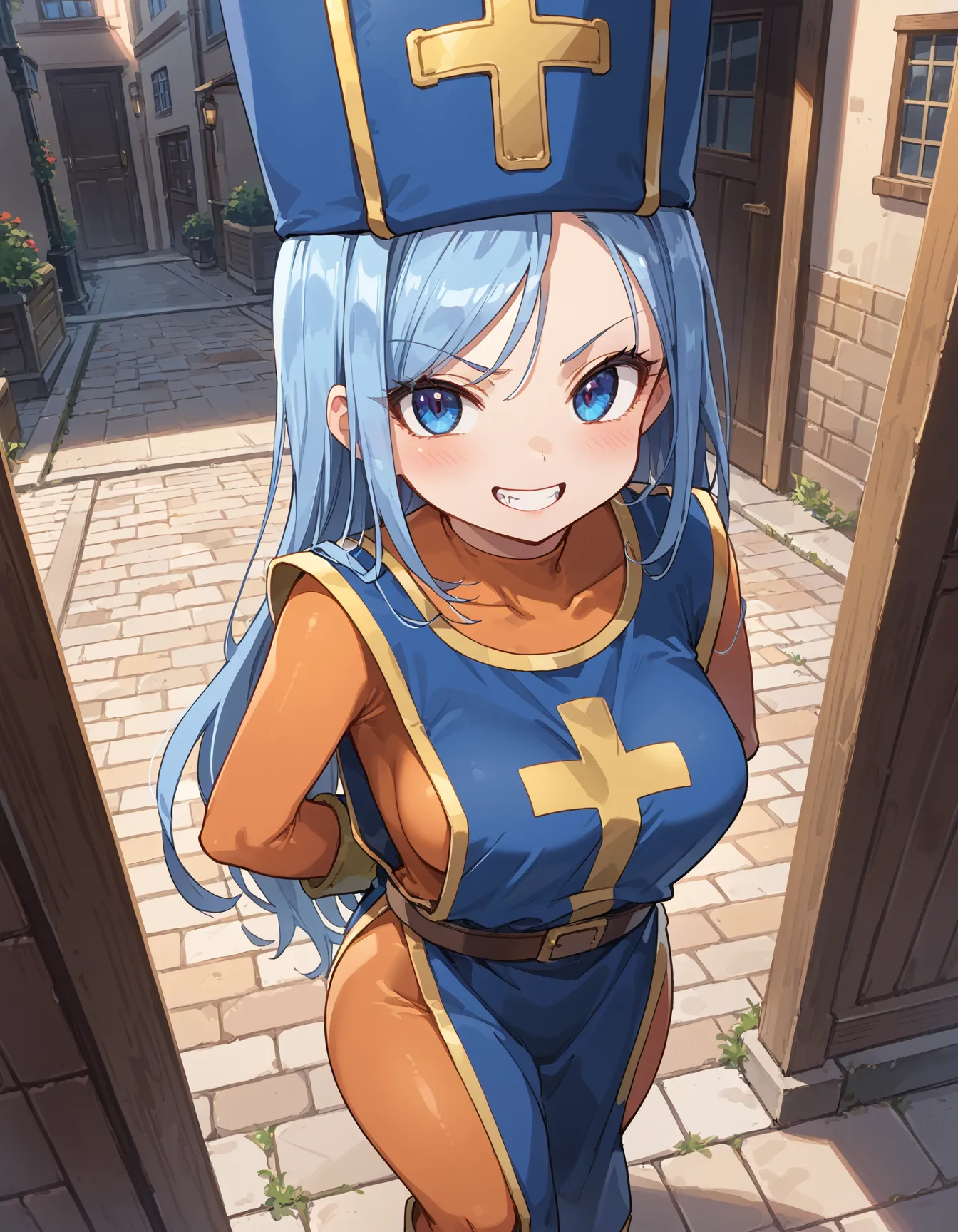 ドラゴンクエスト3に登場するそうりょちゃんのAIイラストエロ画像360枚まとめ！の1枚目の画像です。