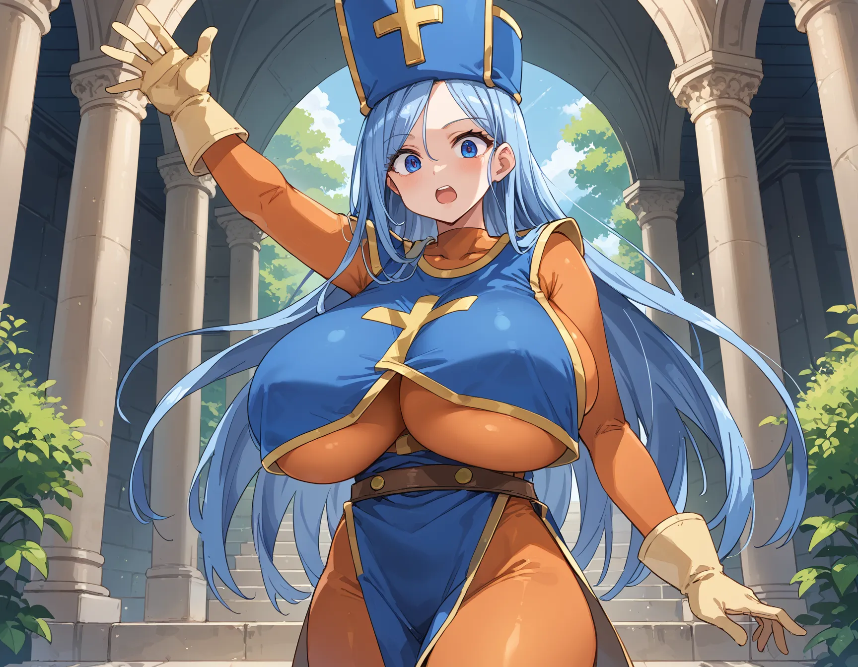 ドラゴンクエスト3に登場するそうりょちゃんのAIイラストエロ画像360枚まとめ！(4ページ目) 24枚目の画像です。