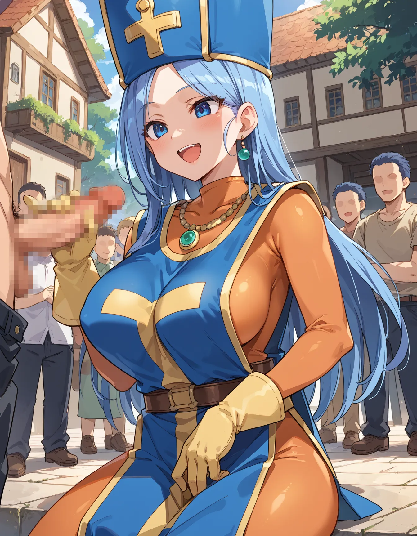 ドラゴンクエスト3に登場するそうりょちゃんのAIイラストエロ画像360枚まとめ！(4ページ目) 25枚目の画像です。