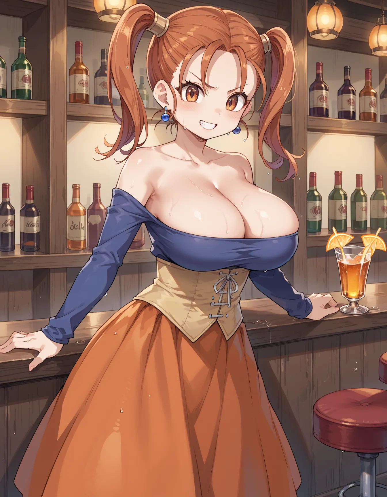 ドラゴンクエストⅧに登場するゼシカ・アルバートちゃんのAIイラストエロ画像420枚まとめ！の39枚目の画像です。