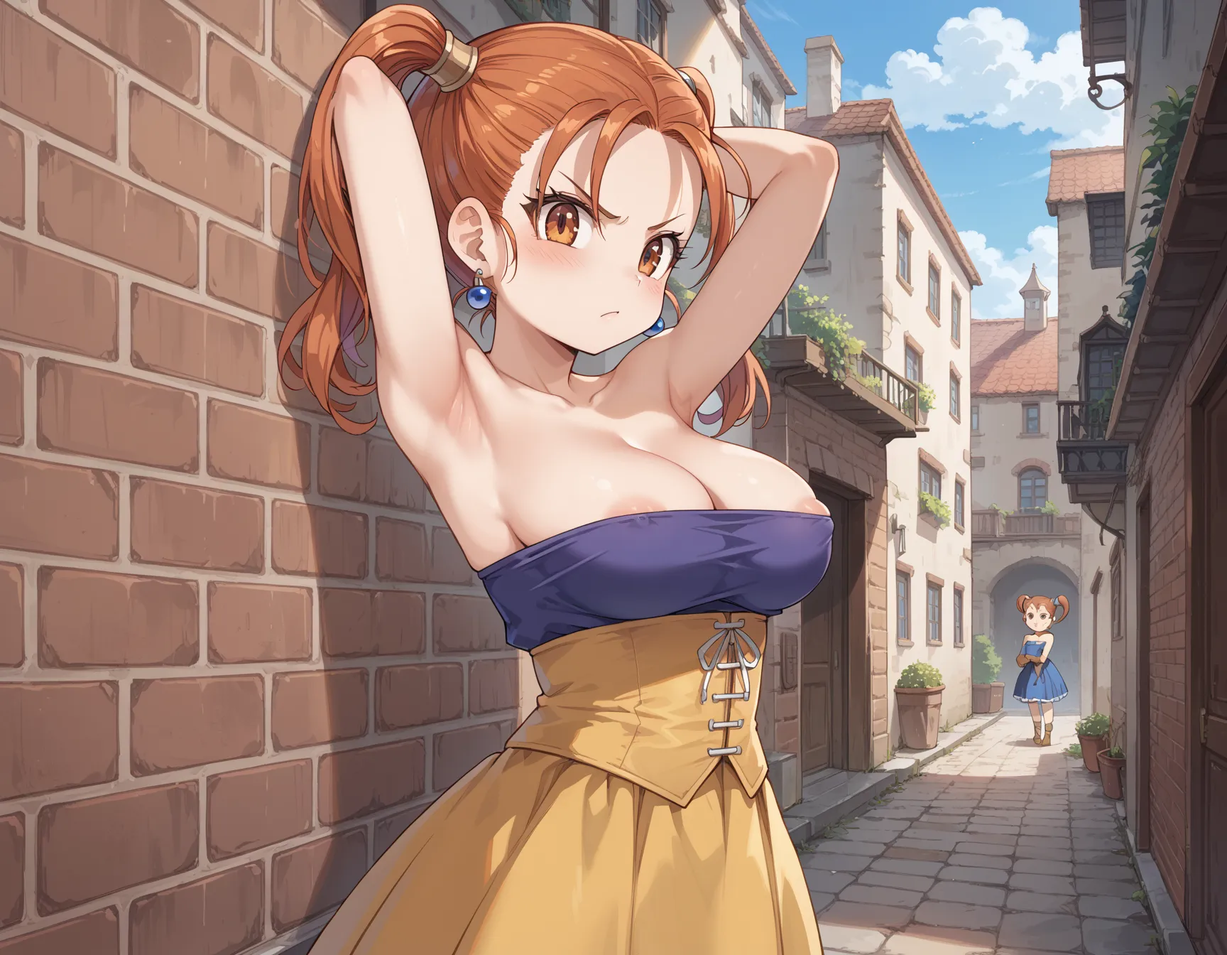 ドラゴンクエストⅧに登場するゼシカ・アルバートちゃんのAIイラストエロ画像420枚まとめ！(4ページ目)の26枚目の画像です。