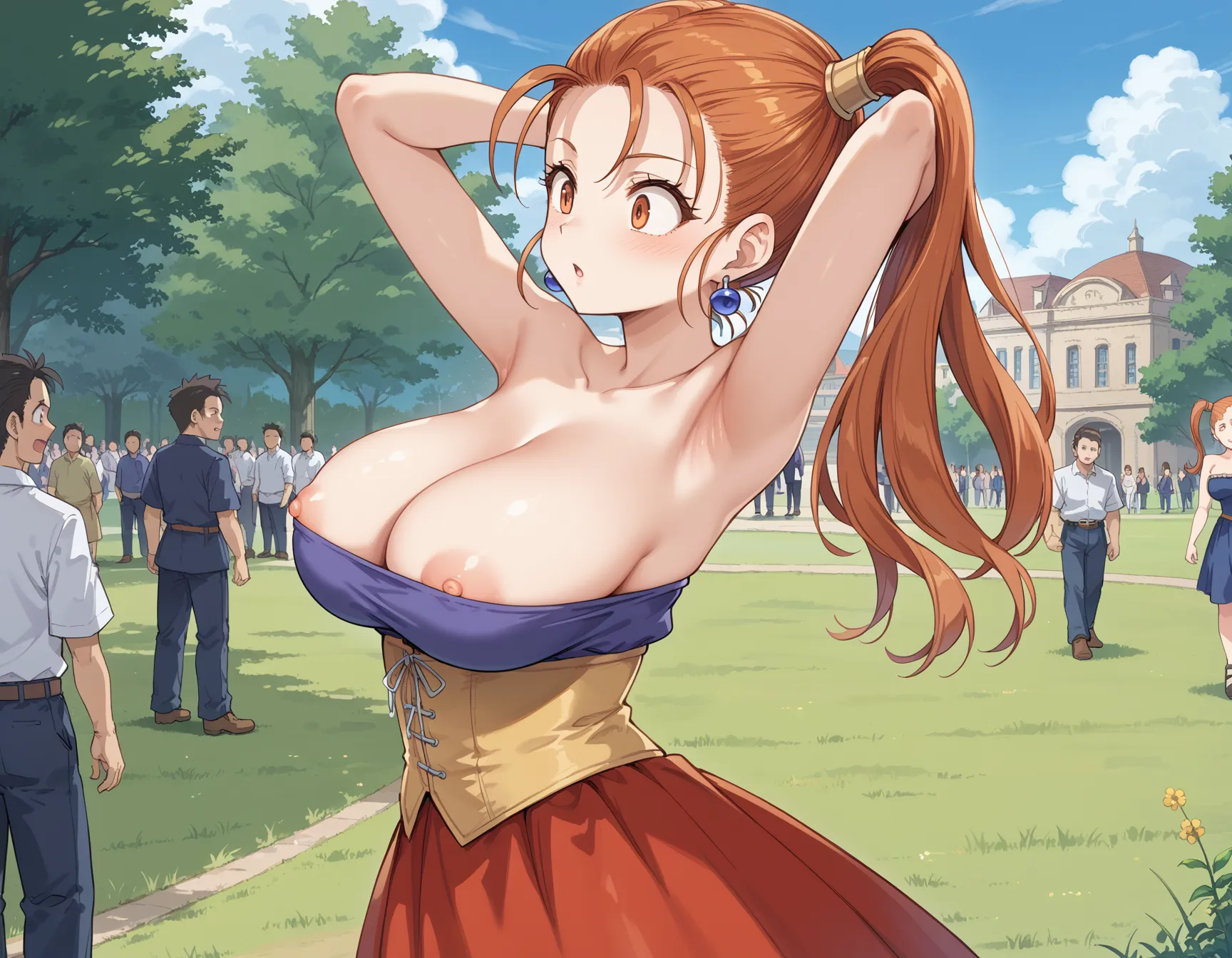 ドラゴンクエストⅧに登場するゼシカ・アルバートちゃんのAIイラストエロ画像420枚まとめ！の20枚目の画像です。