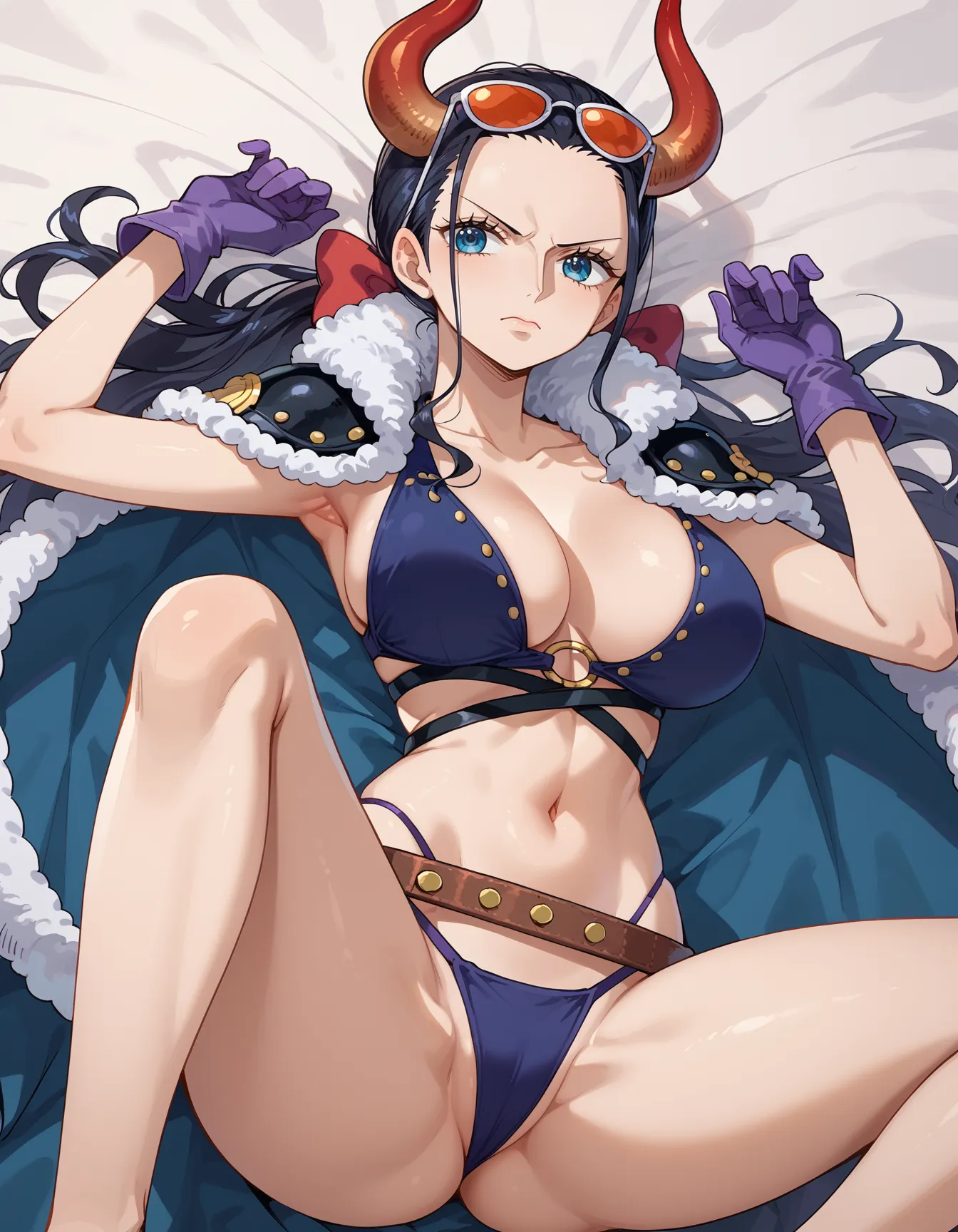ワンピースに登場するロビンちゃんのエッチ度増し増しなAI画像500枚まとめ！の9枚目の画像です。