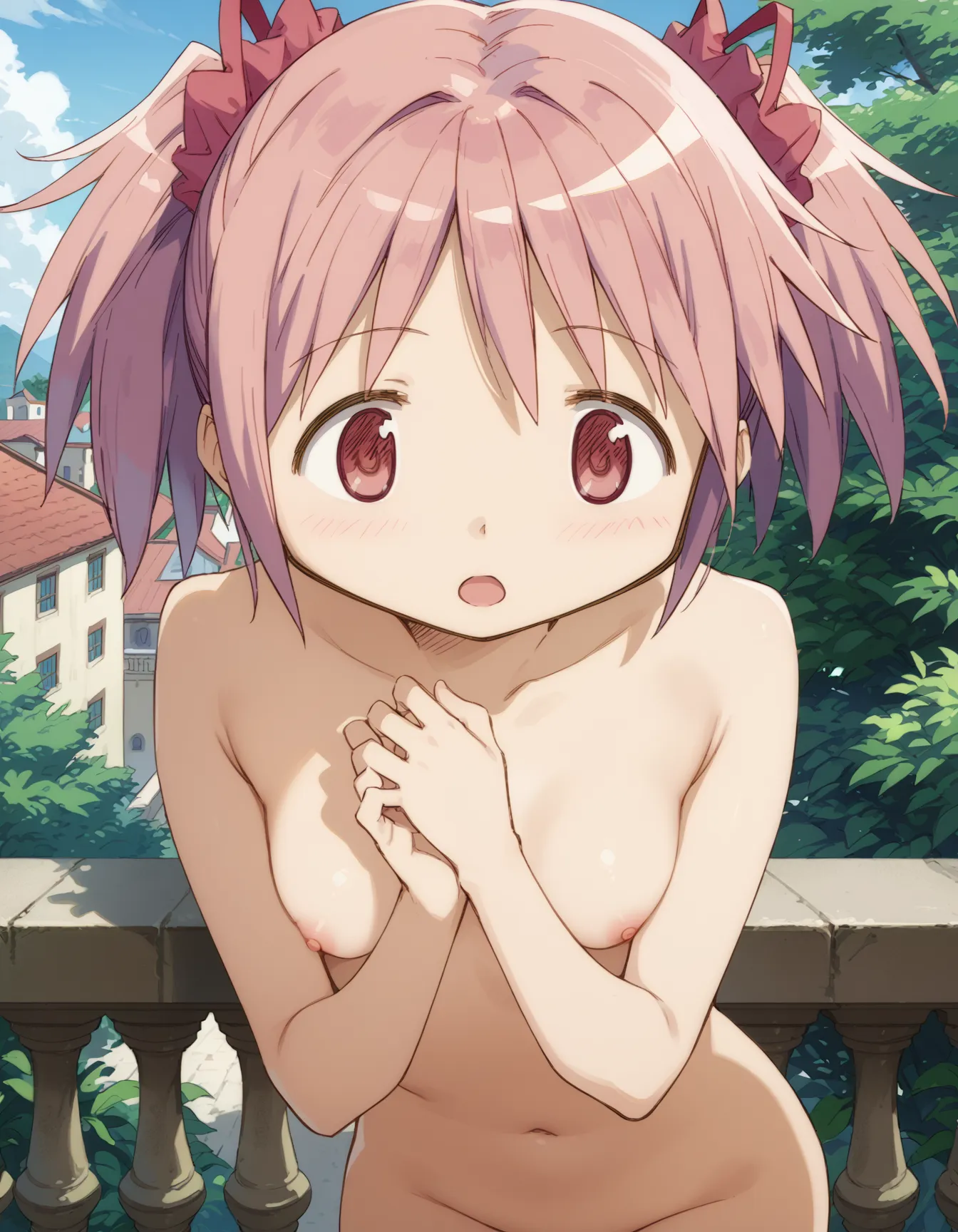 まるで公式？！鹿目まどかちゃんAI画像500枚！塗りにも要注目！(4ページ目)の13枚目の画像です。