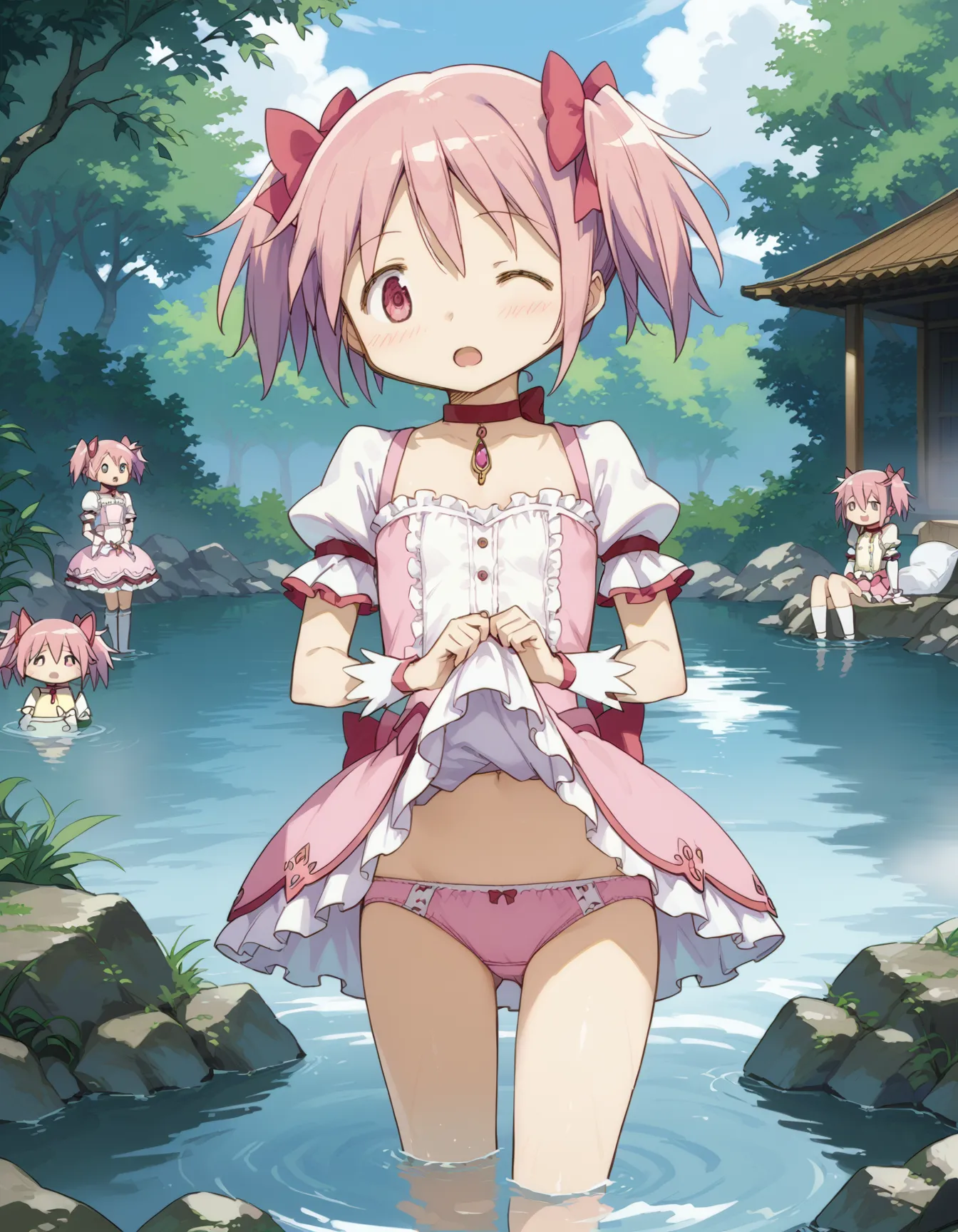 まるで公式？！鹿目まどかちゃんAI画像500枚！塗りにも要注目！(5ページ目) 22枚目の画像です。