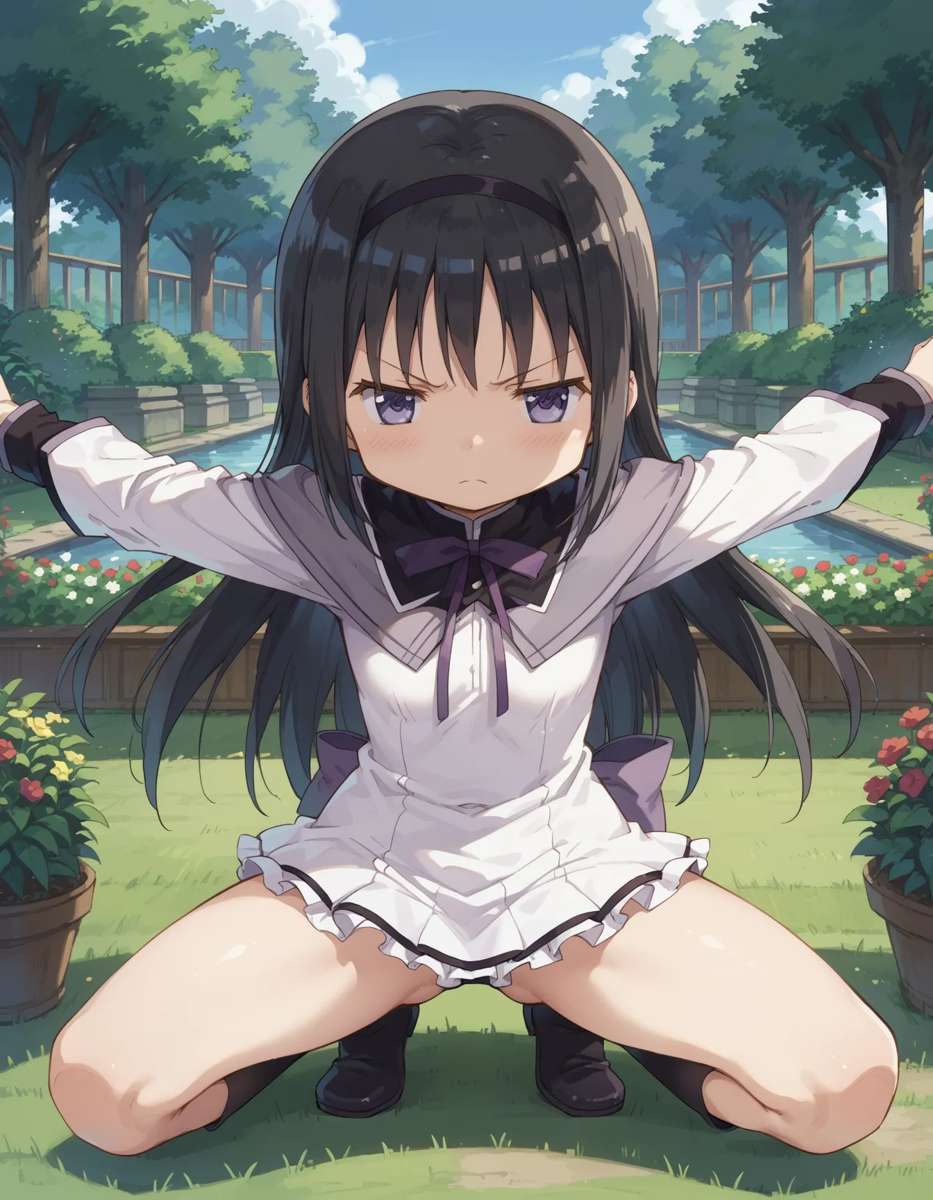 まどマギに登場する暁美ほむらちゃんAI画像500枚！(眼鏡Verもあります)(11ページ目) 7 image