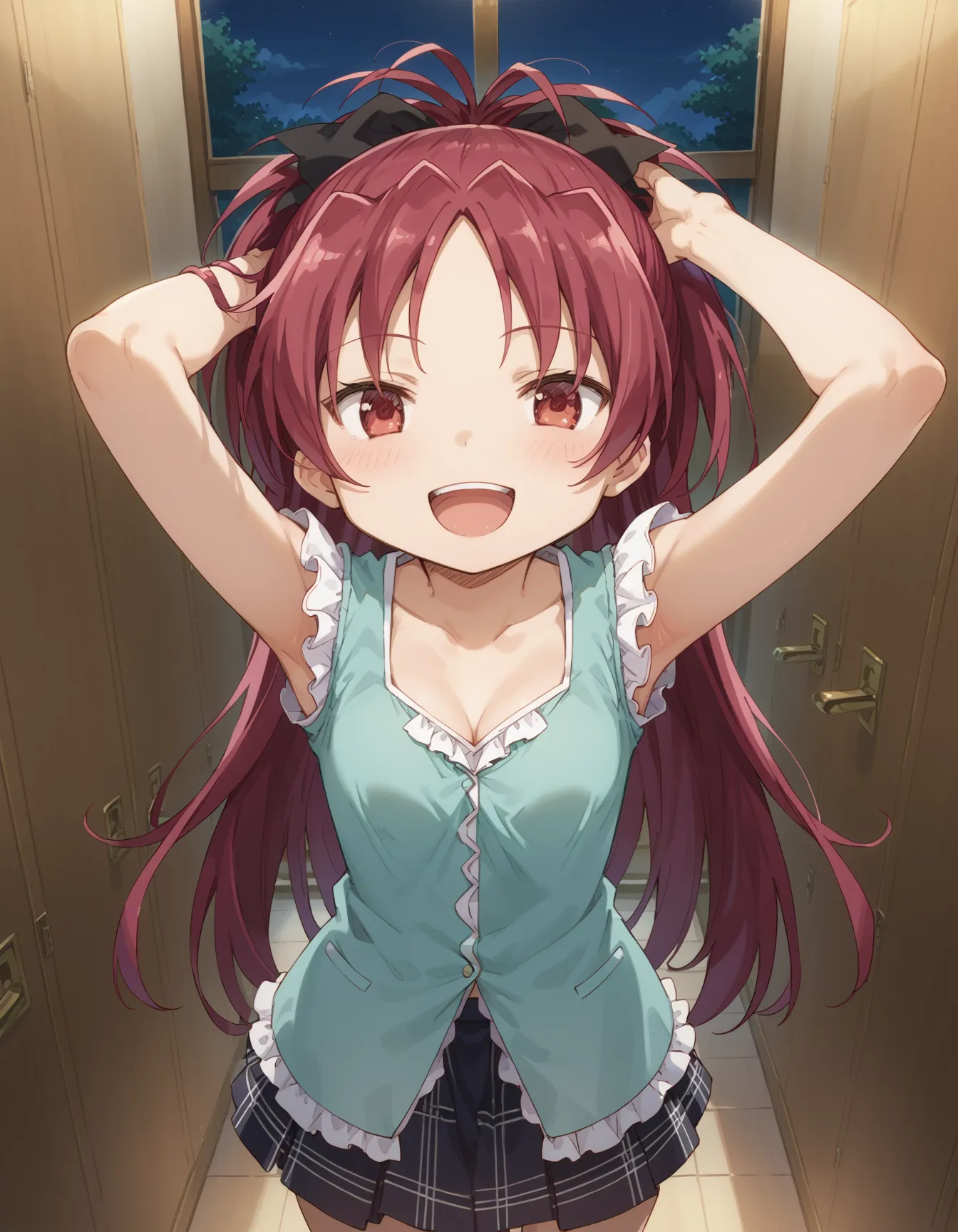 まどマギに登場する佐倉杏子ちゃんAI画像400枚！(3ページ目) 13 image